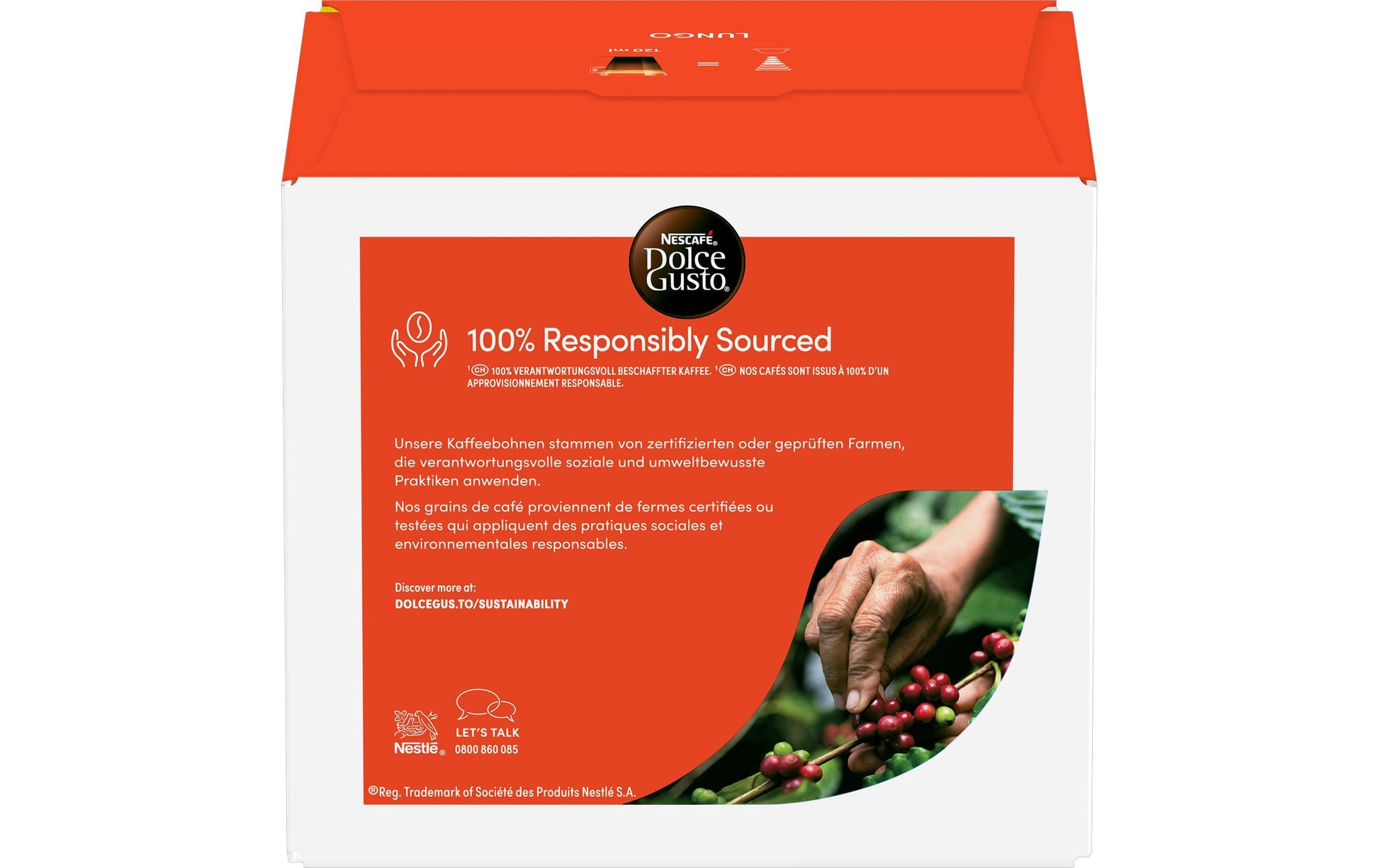 Nescafé Dolce Gusto – Kapseln für Dolce Gusto – Lungo, 30 Kapseln