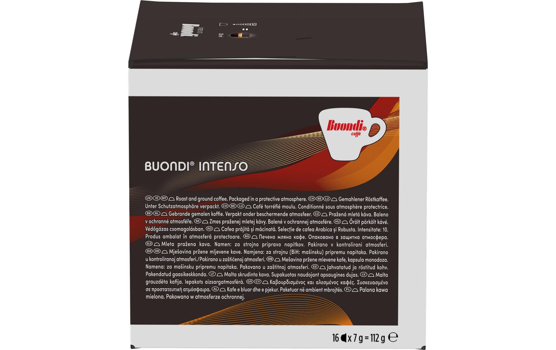 Nescafé Buondi Intenso – Kapseln für Dolce Gusto – Café Crème, Intensität 10, 16 Kapseln
