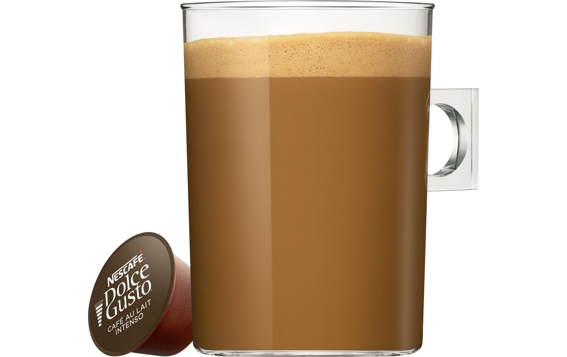Nescafé Café Lait Intso – Kapseln für Dolce Gusto – Milchkaffee, 16 Kapseln