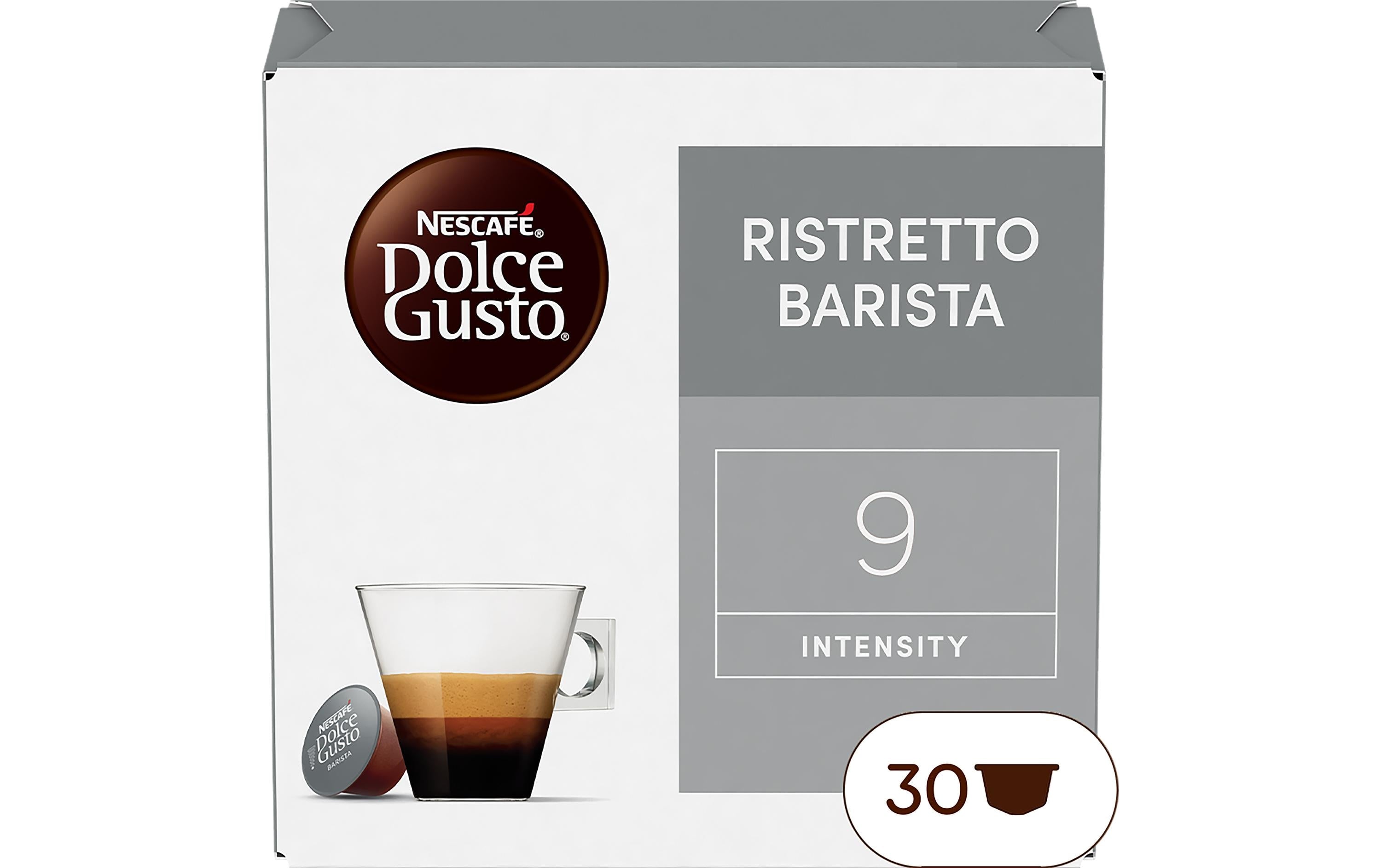 Nescafé Ristretto Barista – Kapseln für Dolce Gusto – Espresso, 30 Kapseln
