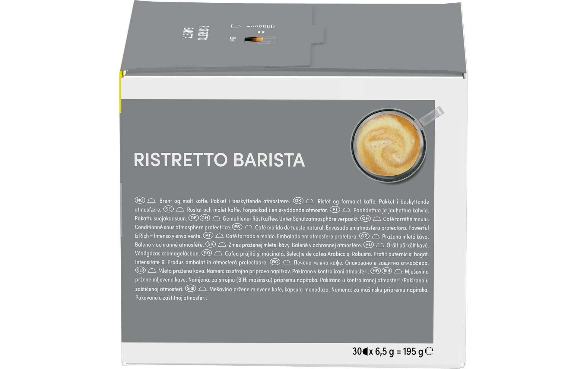Nescafé Ristretto Barista – Kapseln für Dolce Gusto – Espresso, 30 Kapseln