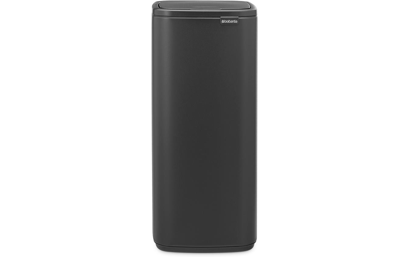 Brabantia Papierkorb Bo – 30 l – Stahl, Anthrazit – B × H 280 × 650 mm