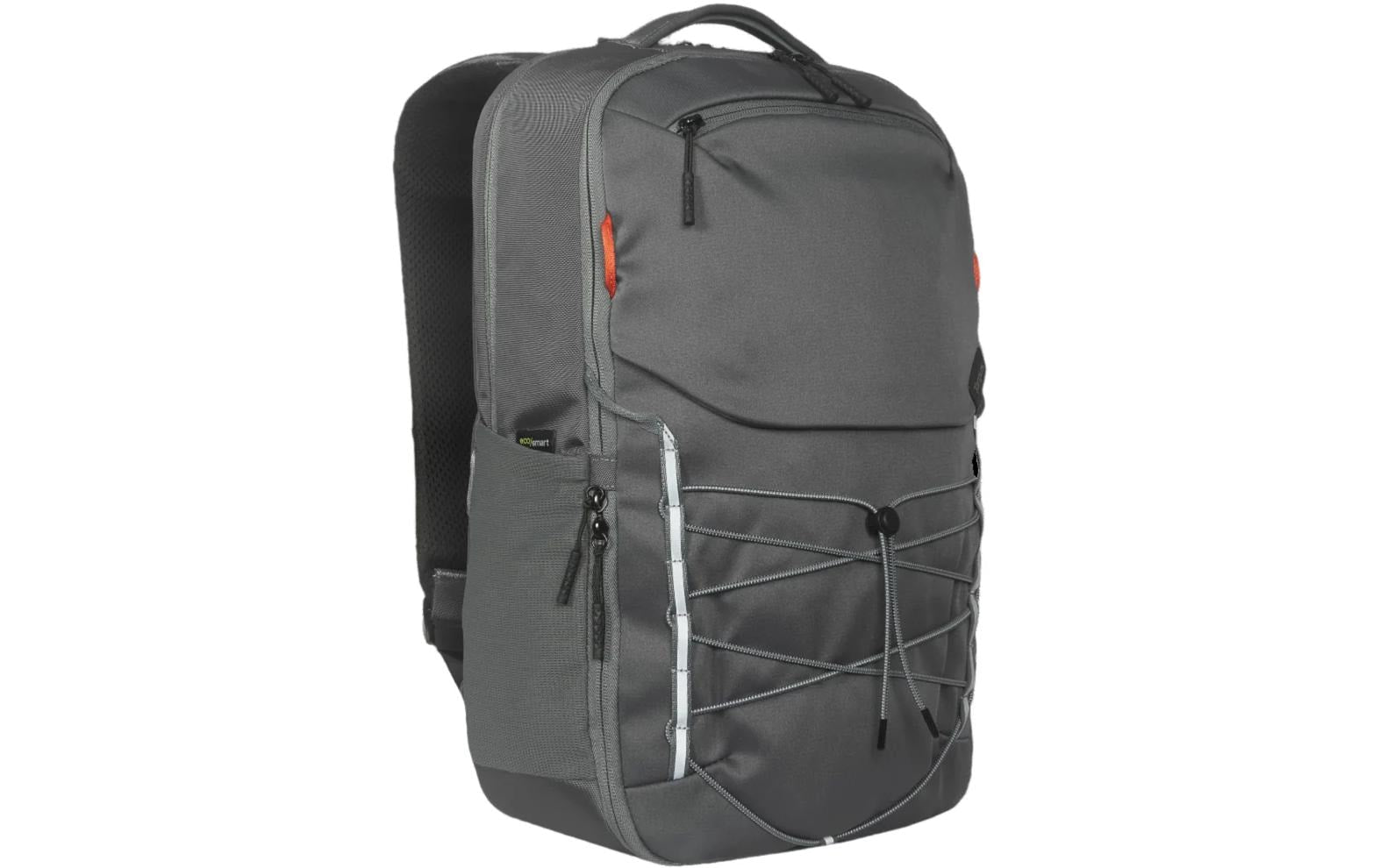 Targus Notebook-Rucksack Work+Play Trio – für 16", 20 l, aus recyceltem Material – Grau, 295 × 470 × 130 mm