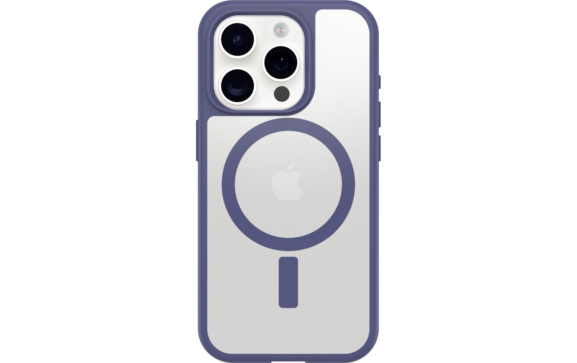OtterBox Backcover React – für Apple iPhone 16 Pro – transparent/violett – PC – MagSafe-kompatibel