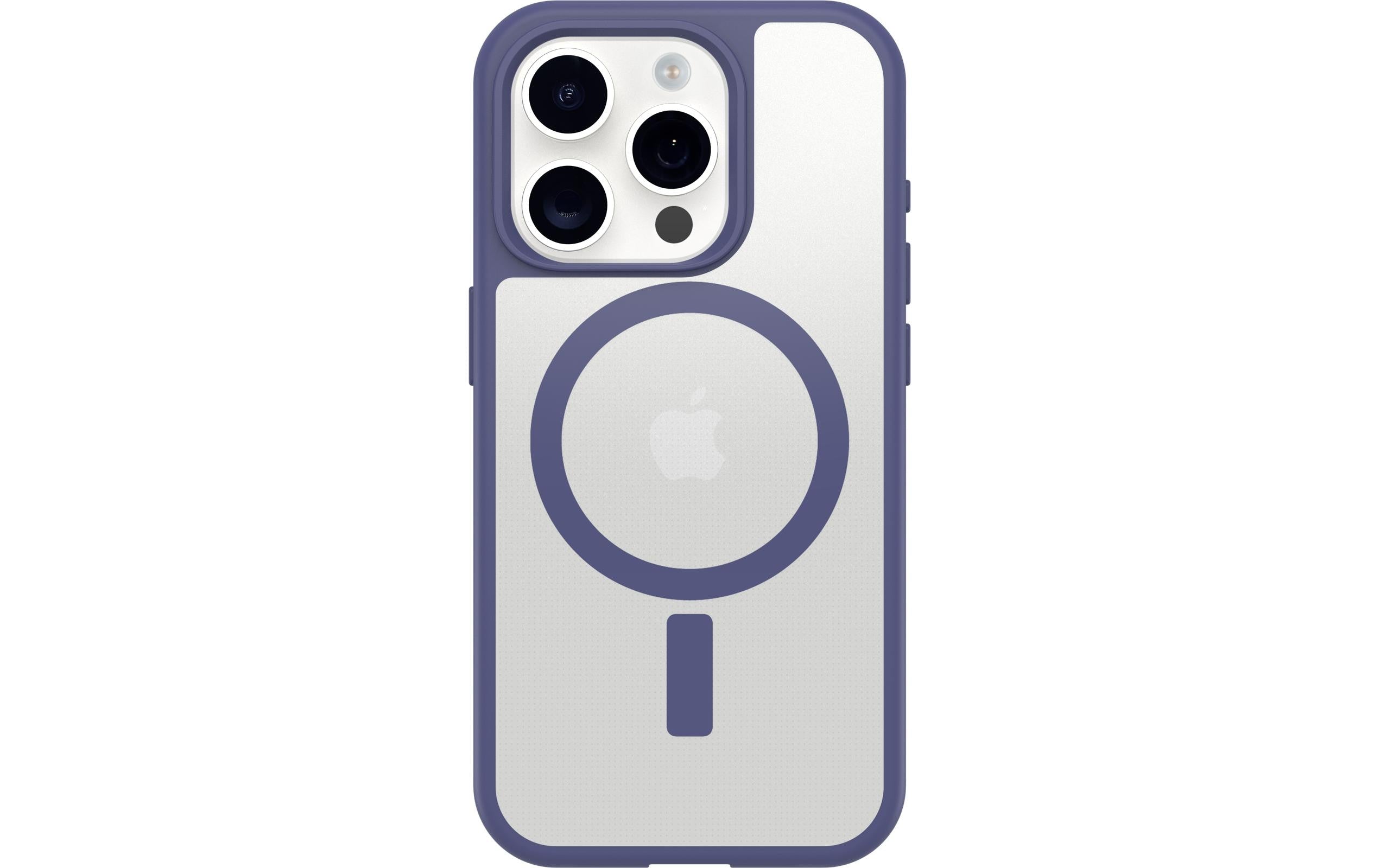 OtterBox Backcover React – für Apple iPhone 16 Pro – transparent/violett – PC – MagSafe-kompatibel