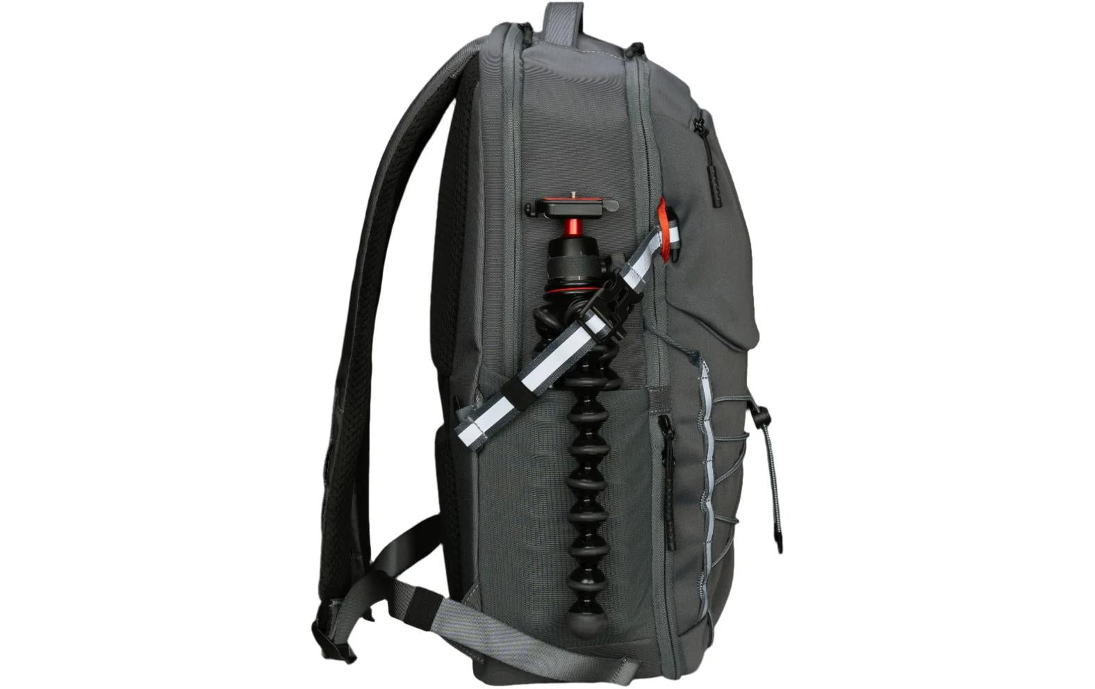 Targus Notebook-Rucksack Work+Play Trio – für 16", 20 l, aus recyceltem Material – Grau, 295 × 470 × 130 mm