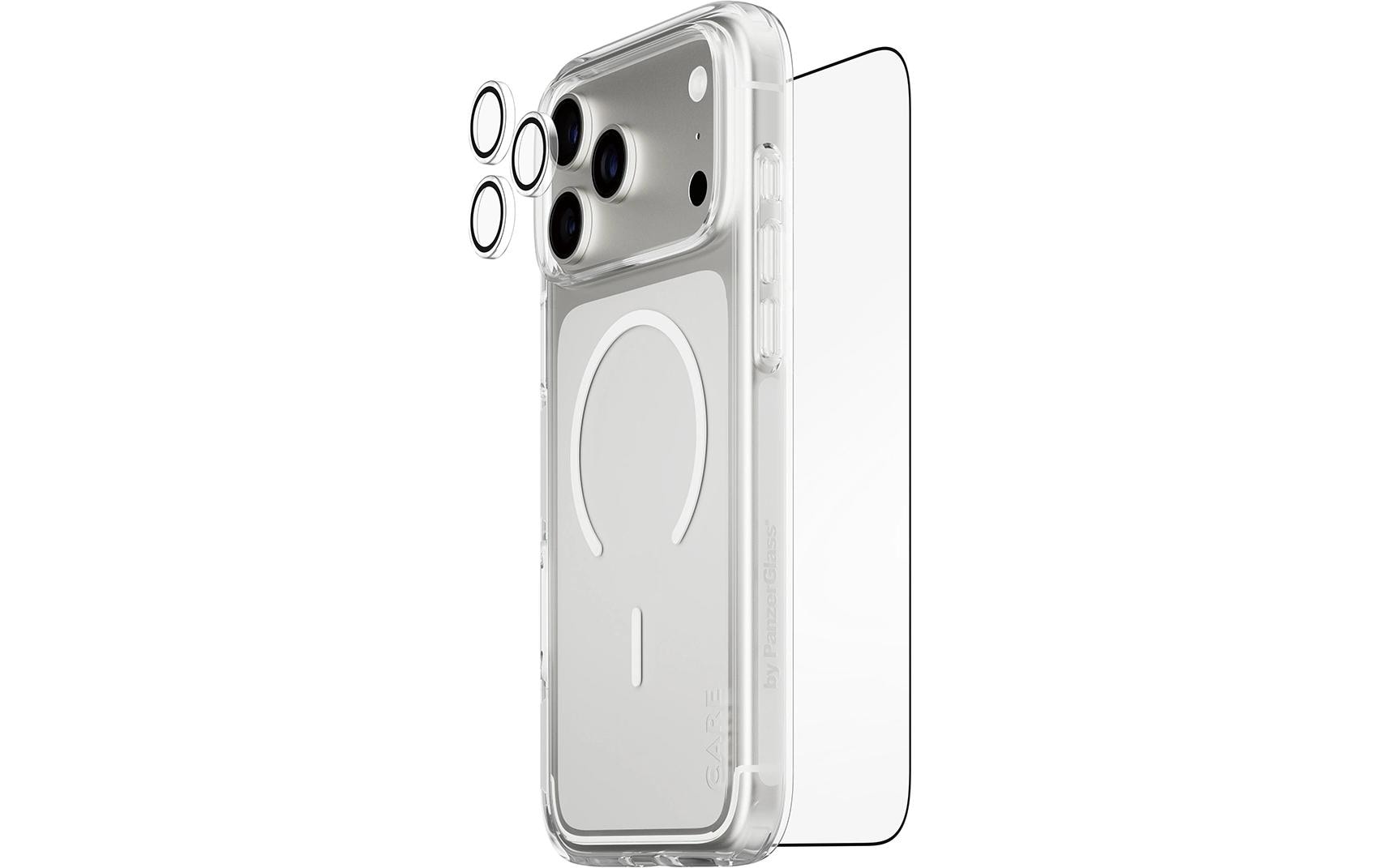 PanzerGlass Backcover – für Apple iPhone 17 Pro Max – transparent – MagSafe kompatibel
