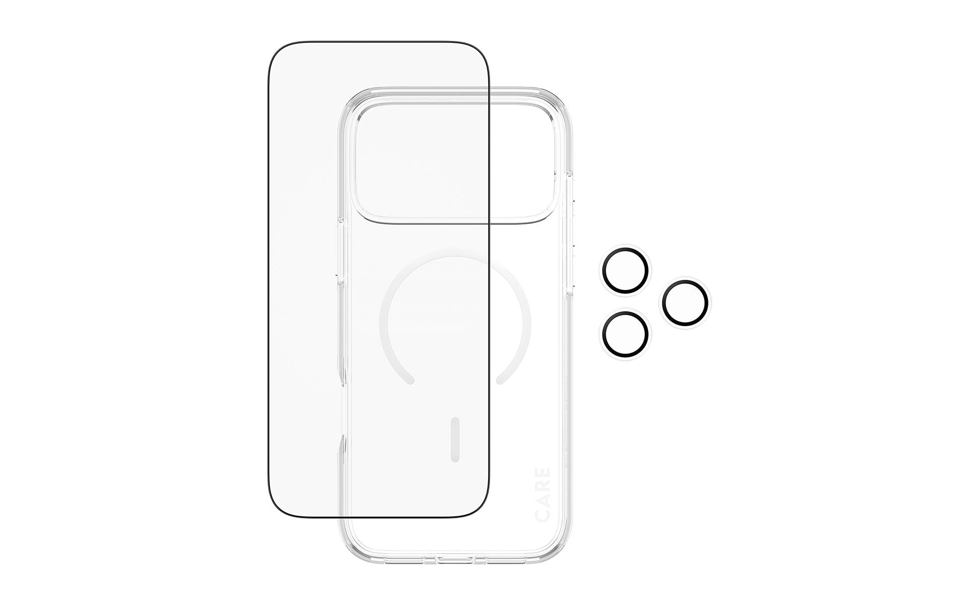 PanzerGlass Backcover – für Apple iPhone 17 Pro Max – transparent – MagSafe kompatibel