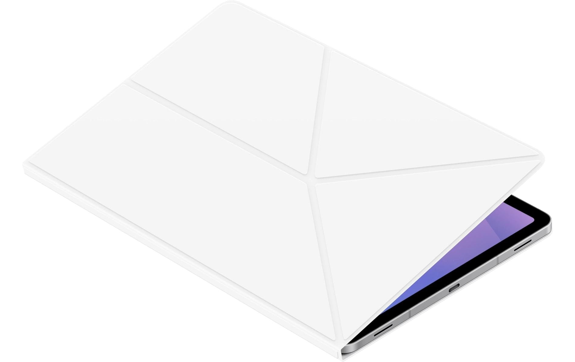 Samsung Tab Smart Book Cover Notebook-Schutzhülle – für Galaxy Tab S11, 11", Kunststoff, Weiss