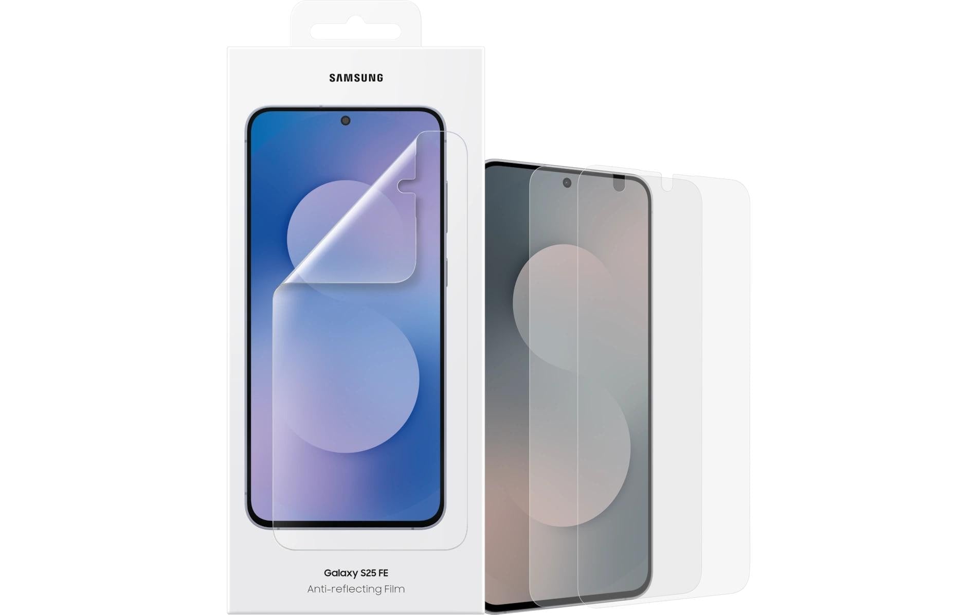Samsung Displayschutz (Folie), Antireflex – für Galaxy S25 FE