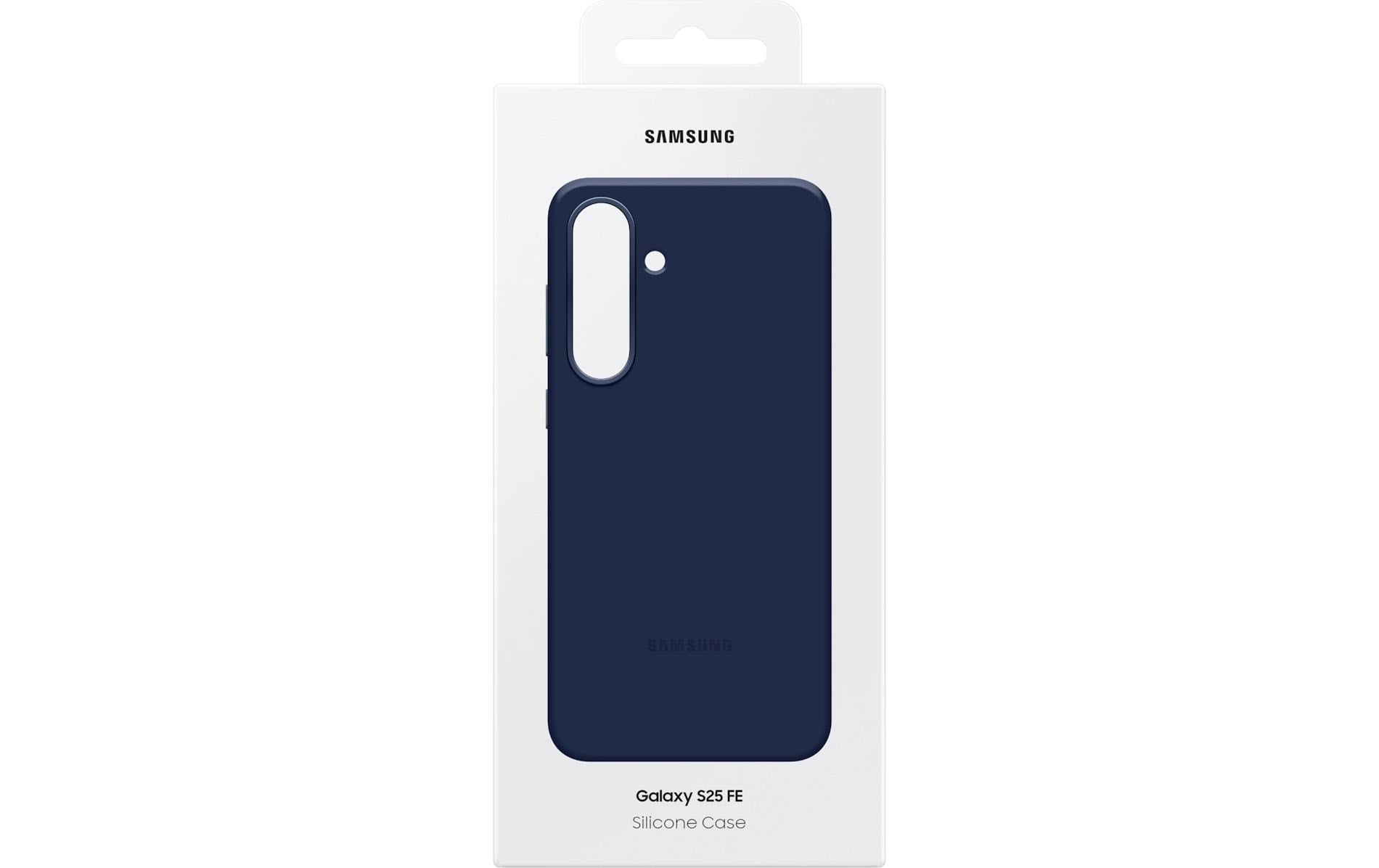 Samsung Backcover – für Samsung Galaxy S25 FE – dunkelblau – Silikon