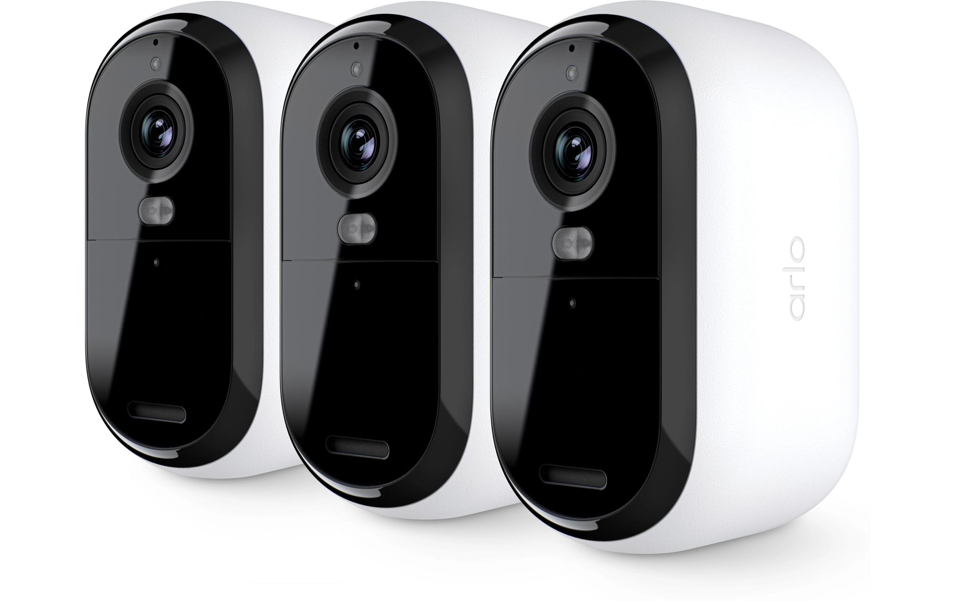 Arlo VMC3380 Netzwerkkamera – 4 MP WQHD (2560 × 1440), IP65, Solar, für Apple HomeKit, Weiss