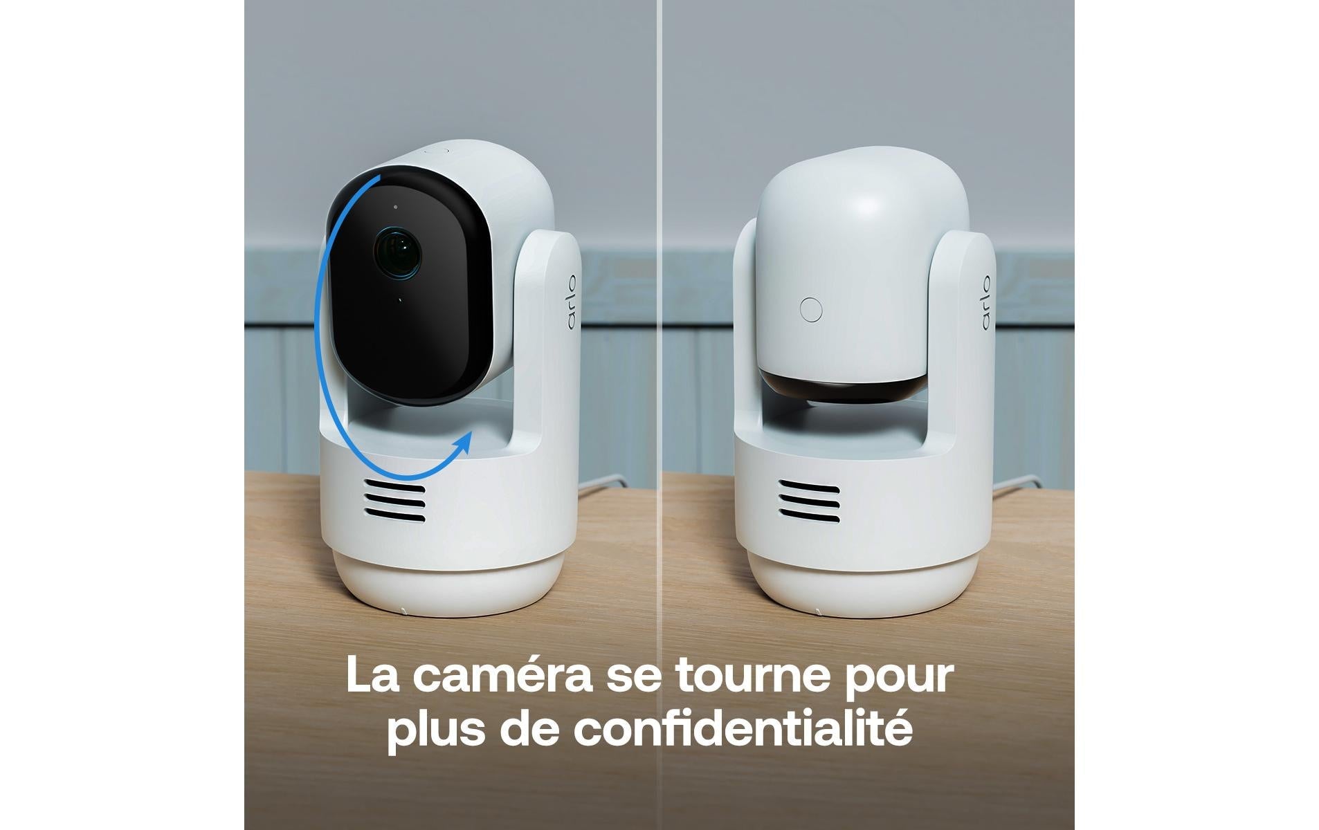 Arlo VMC2273 IP-Kamera – 2 MP, Full HD (1080p), PTZ, für Samsung SmartThings, weiss, 2er-Pack
