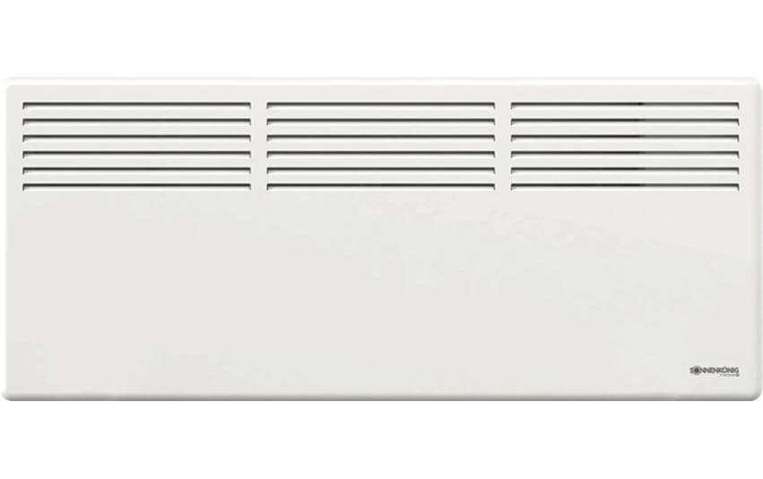 Sonnenkönig Konvektor Slime E 2000 – 2000 W, Wandmontage, Thermostat, IP24, Abschalt-Timer 24 h