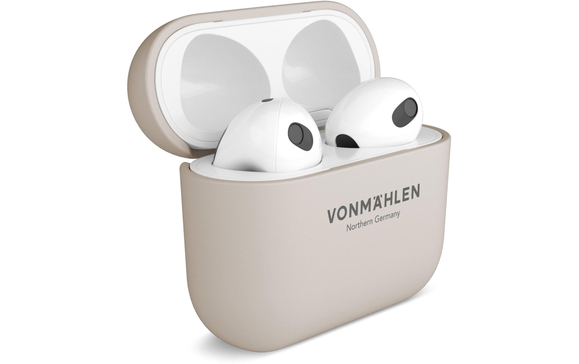 Vonmählen Thin Case – Schutzhülle – für Apple AirPods (4. Gen.) – Creme