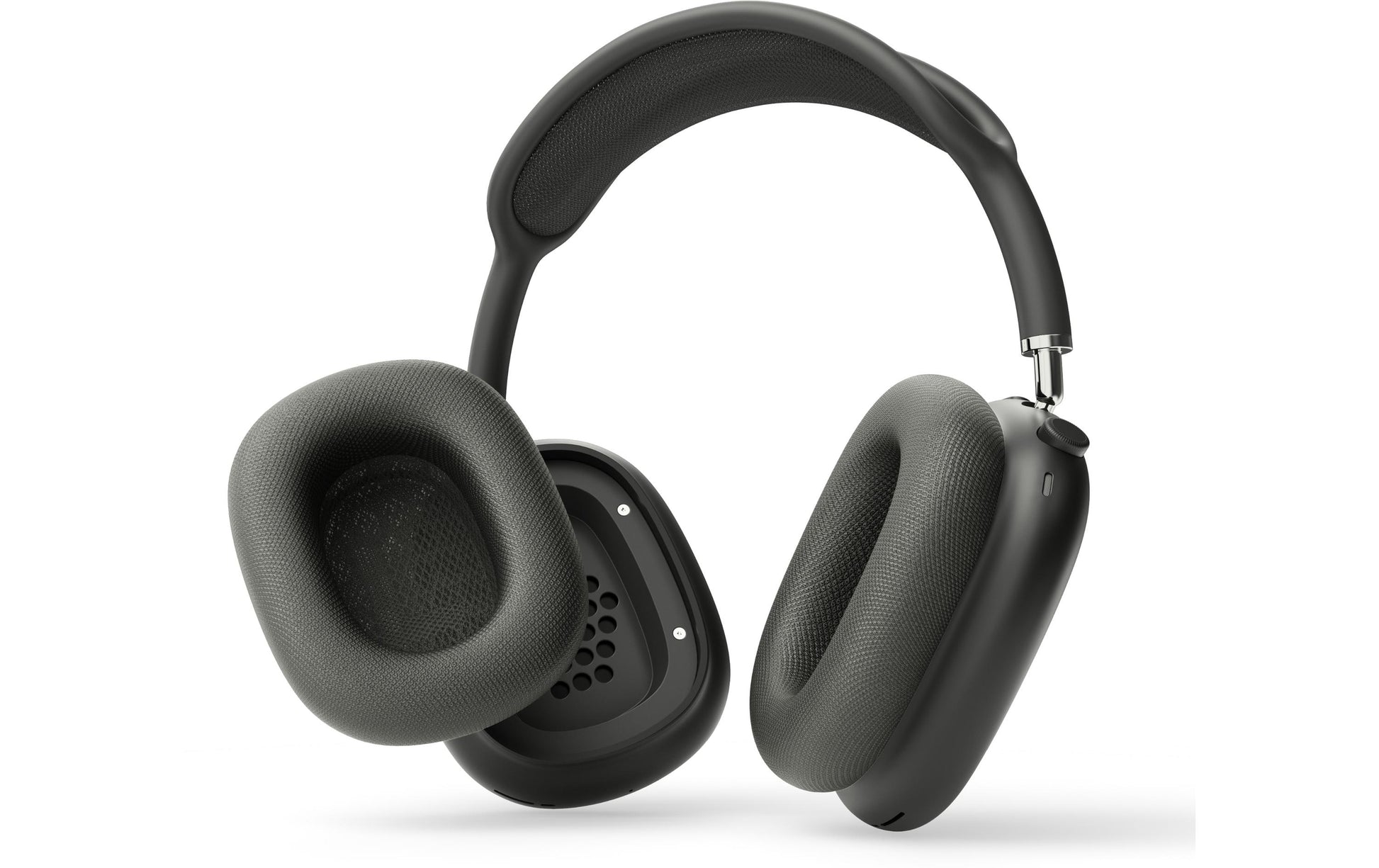 Vonmählen Ohrpolster (Stoff, Schaum) für AirPods Max, Schwarz