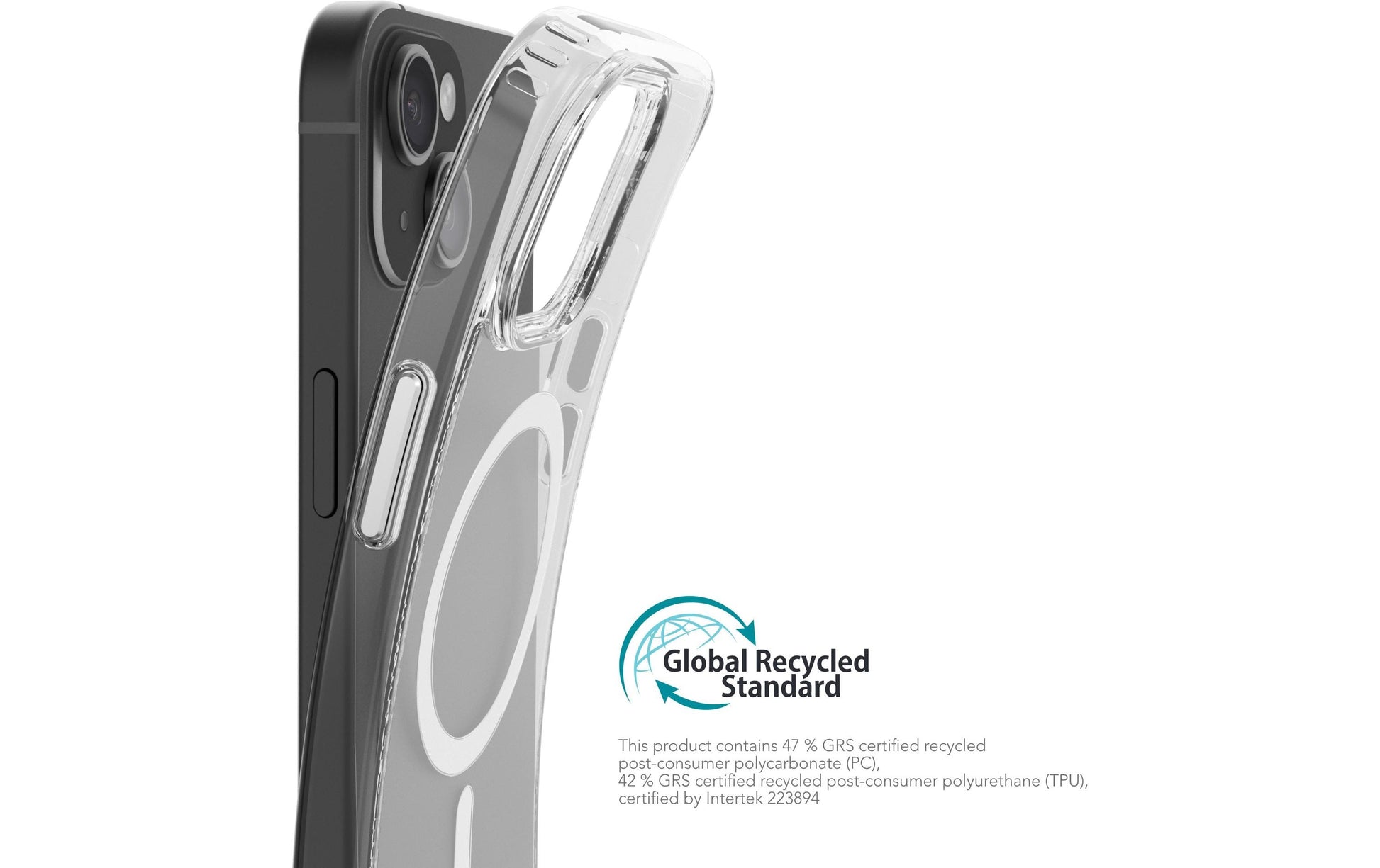 Vonmählen Backcover – für Apple iPhone 15 Plus – transparent – PC, MagSafe-kompatibel