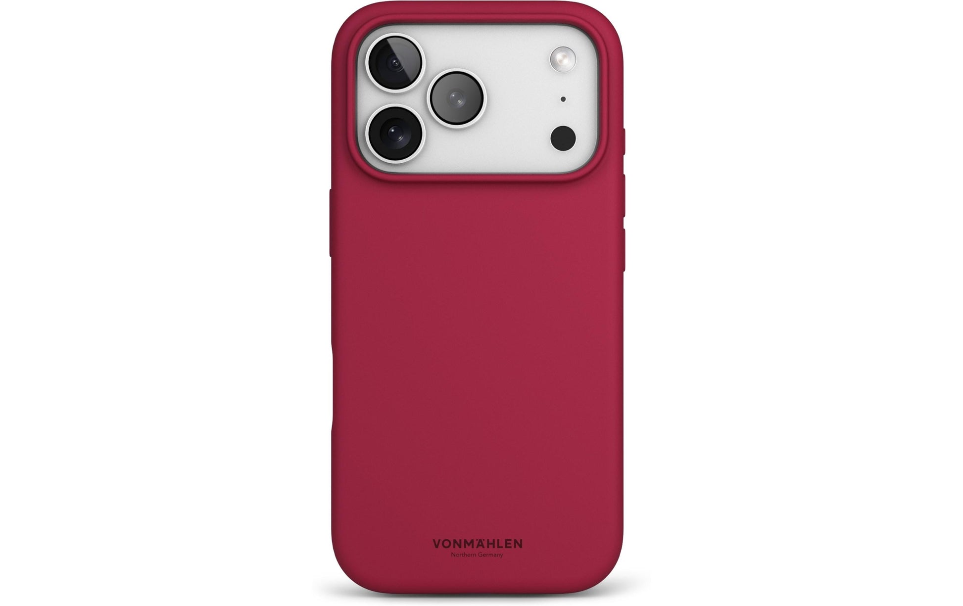 Vonmählen Backcover – für Apple iPhone 17 Pro Max – rot – Silikon – MagSafe-kompatibel, kabelloses Aufladen