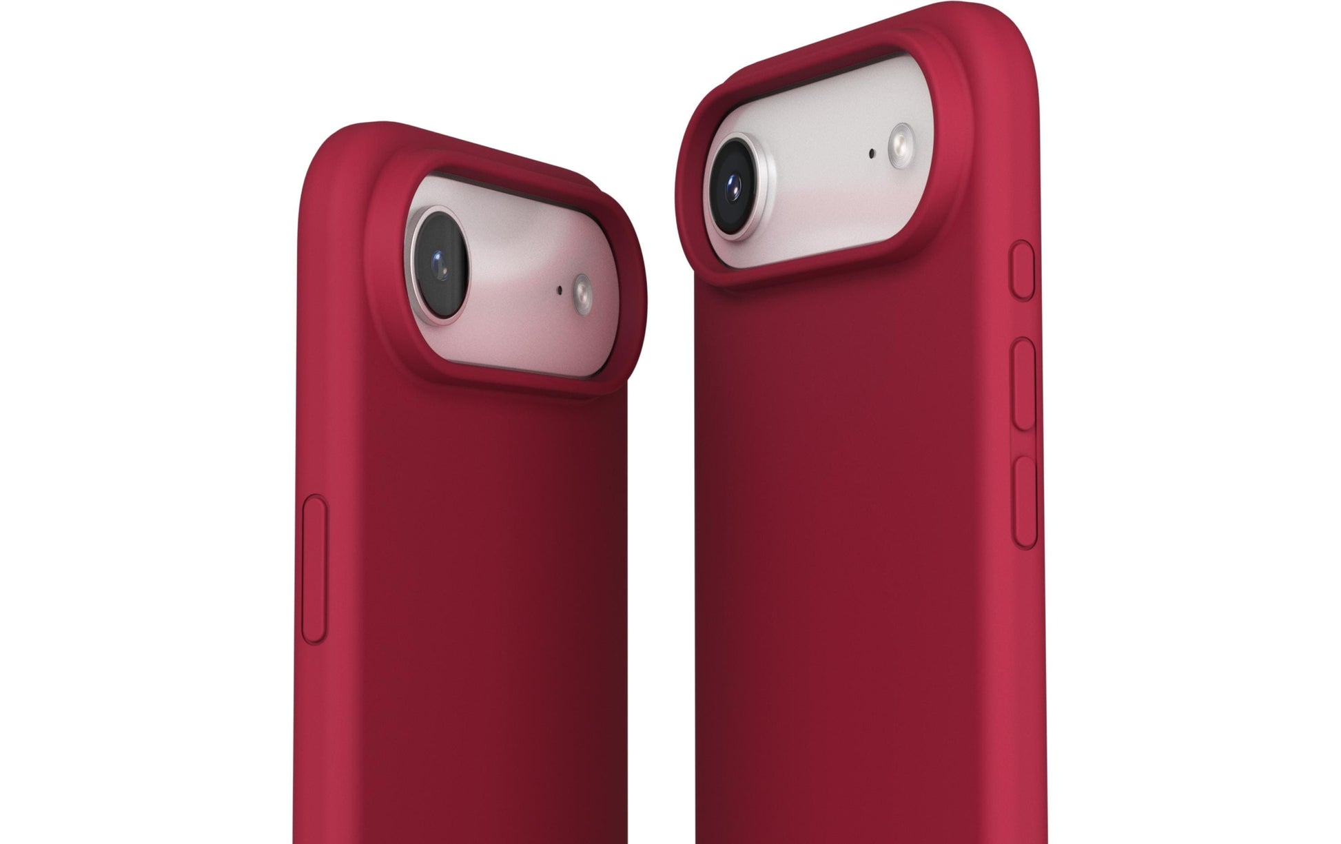 Vonmählen Backcover – für Apple iPhone 17 Air – rot – Silikon – MagSafe-kompatibel