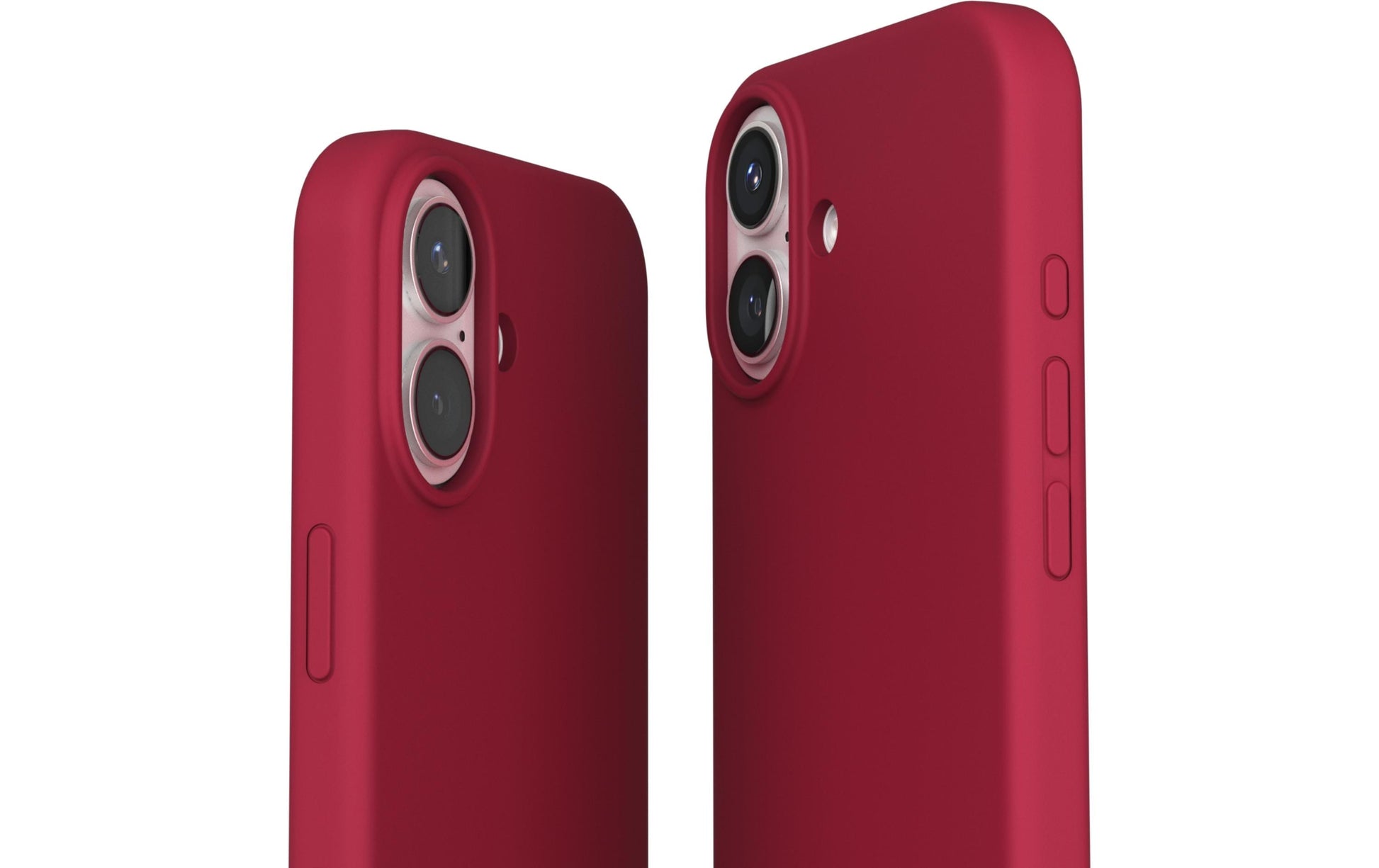 Vonmählen Backcover – für Apple iPhone 17 – rot – Silikon – MagSafe-kompatibel