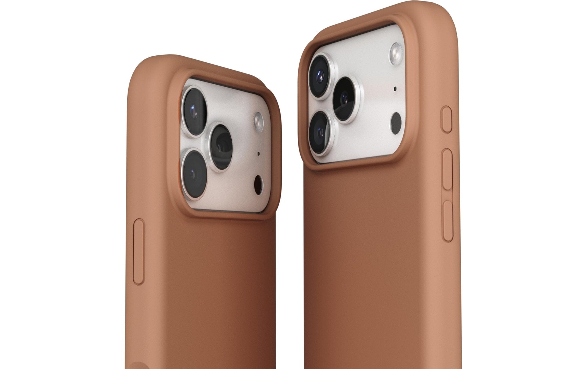 Vonmählen Backcover – für Apple iPhone 17 Pro – hellbraun – Silikon, MagSafe-kompatibel