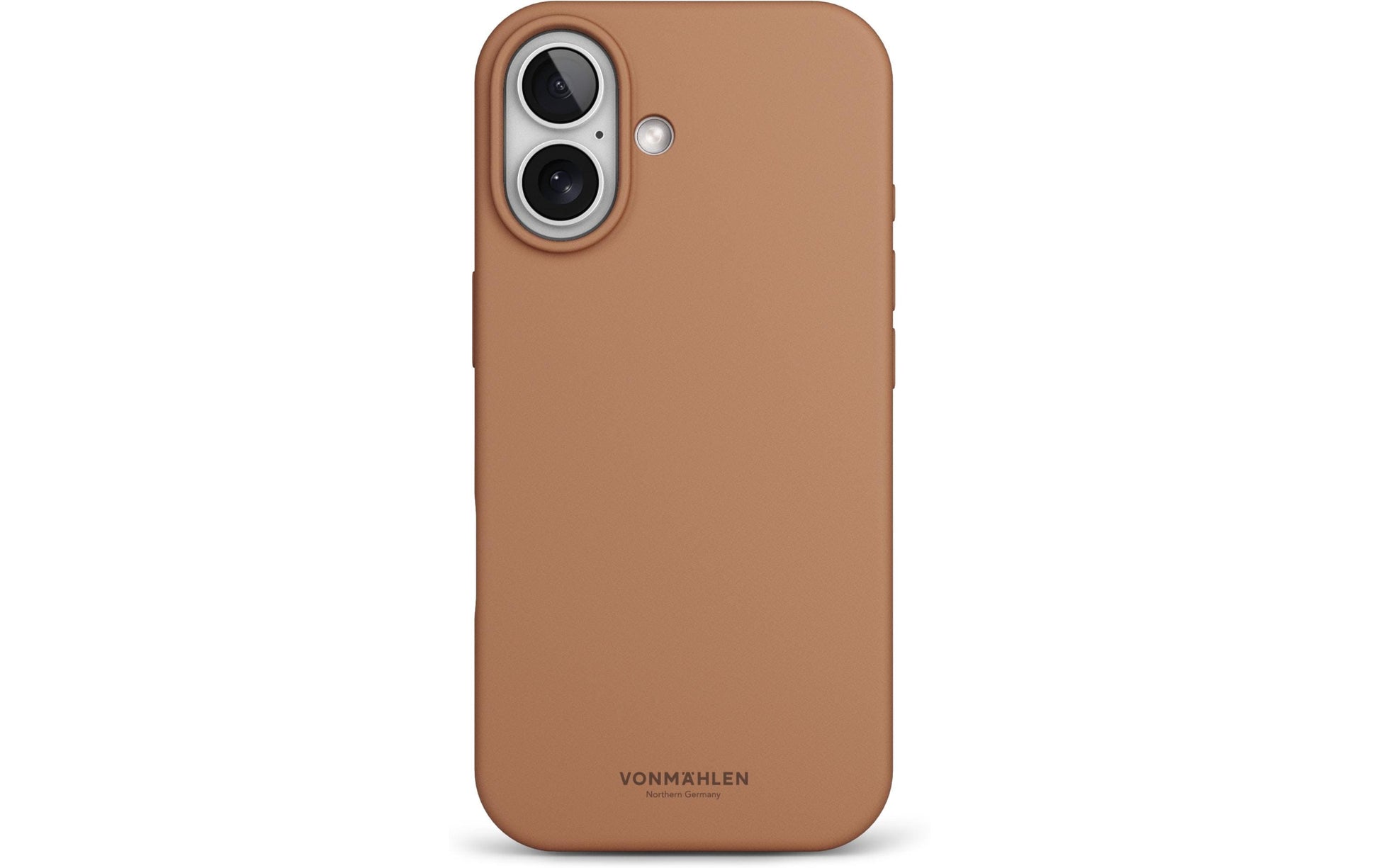 Vonmählen Backcover – für Apple iPhone 17 – braun – Silikon – MagSafe-kompatibel