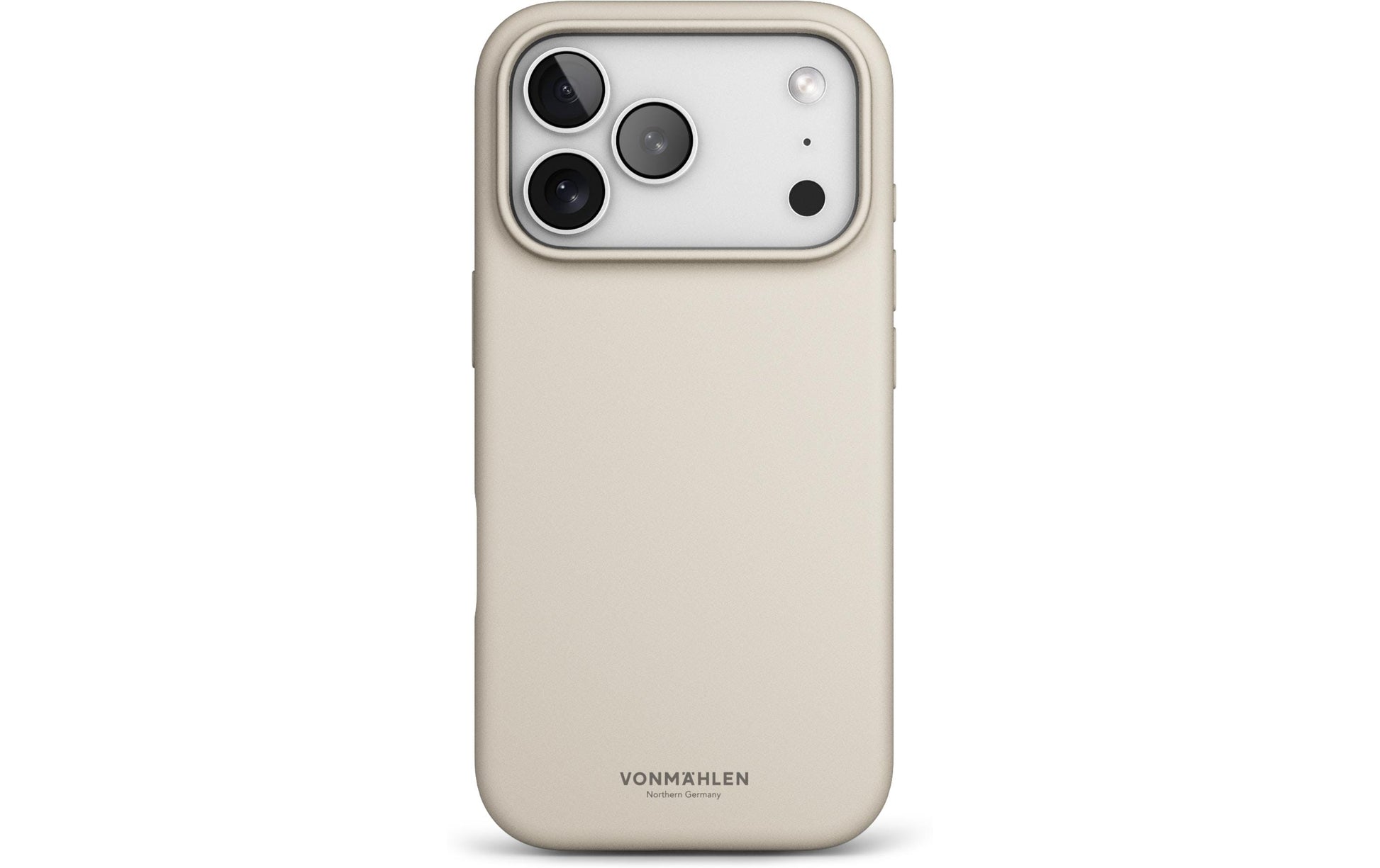 Vonmählen Backcover – für Apple iPhone 17 Pro Max – beige – Silikon – MagSafe-kompatibel