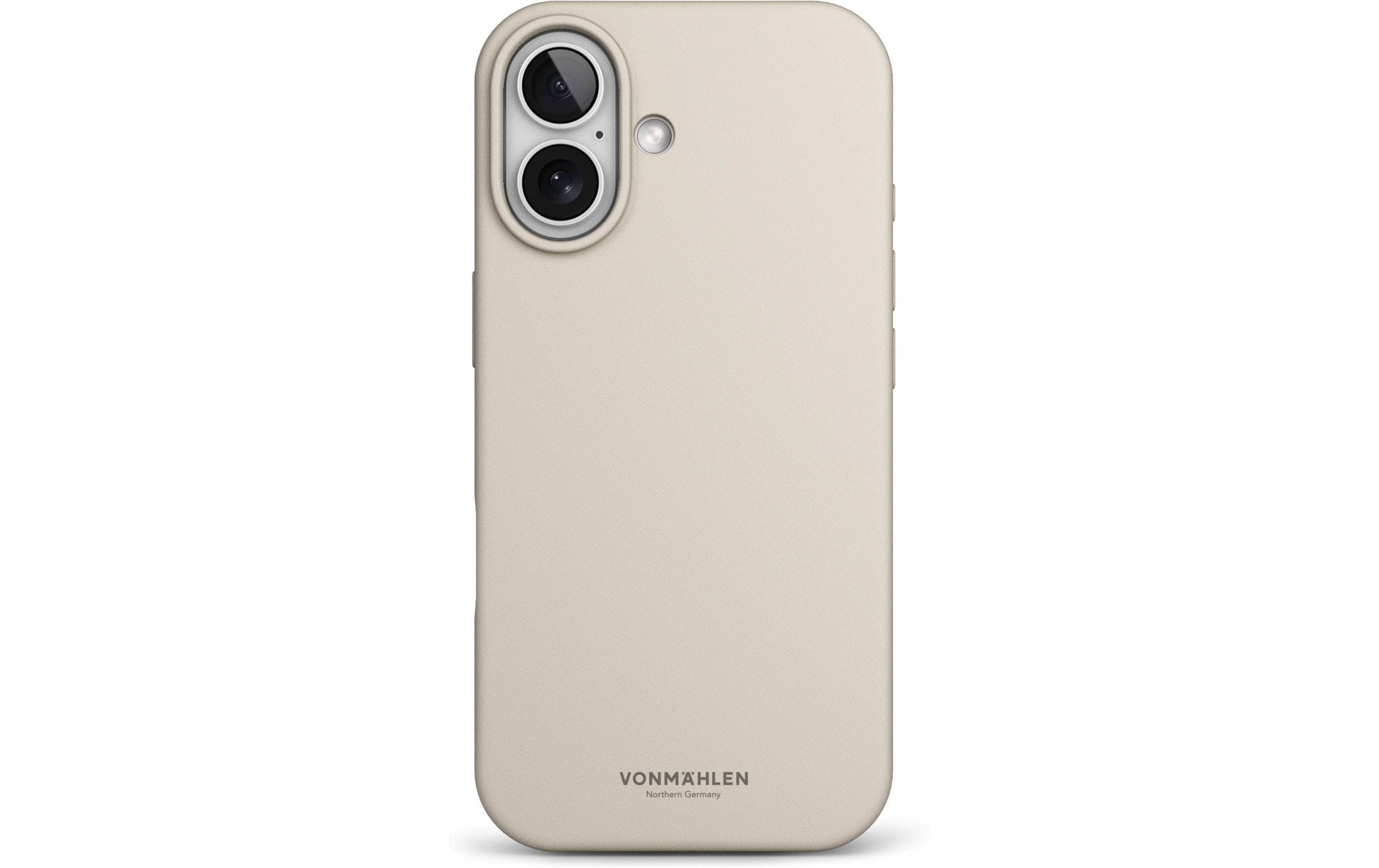 Vonmählen Backcover – für Apple iPhone 17 – creme – Silikon, MagSafe-kompatibel