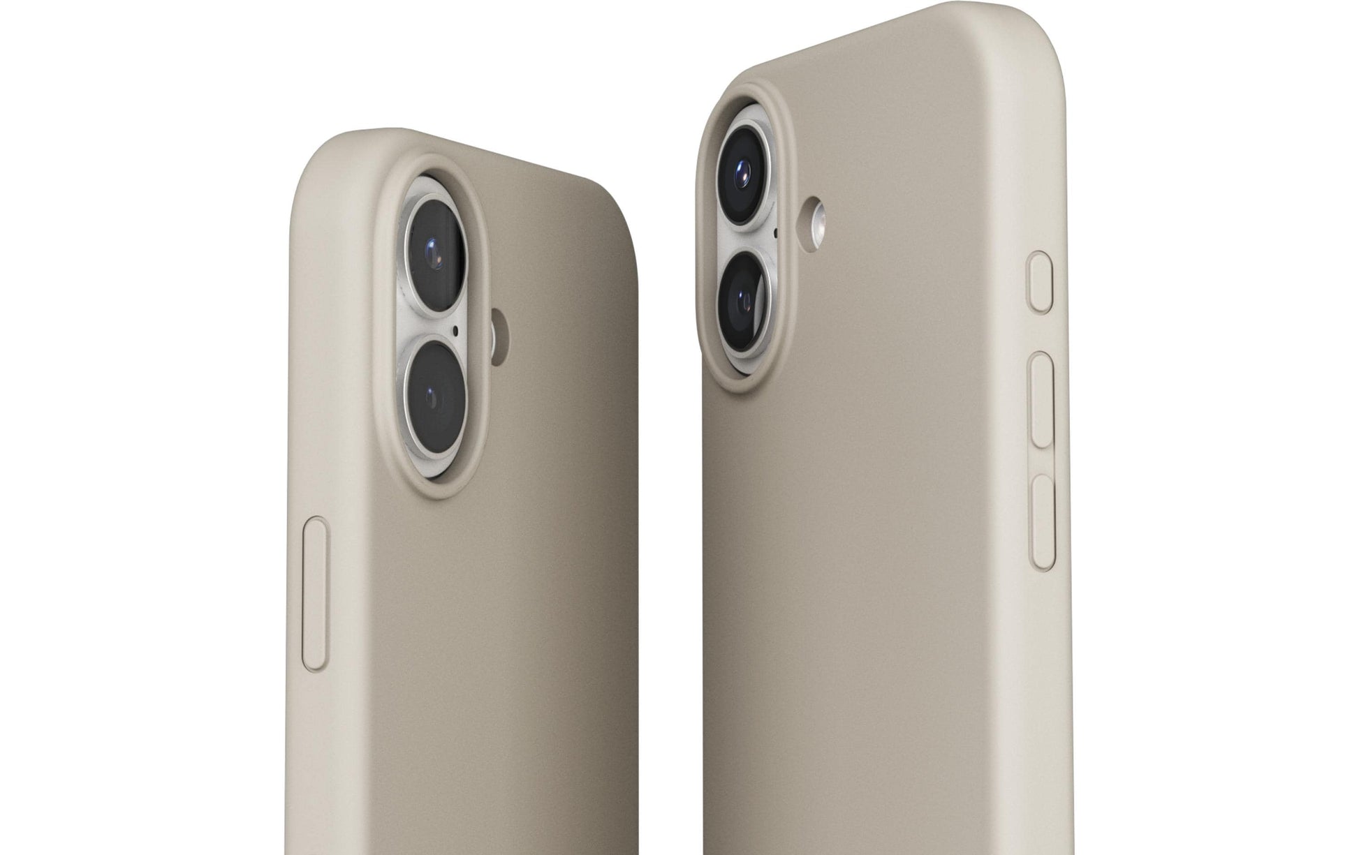 Vonmählen Backcover – für Apple iPhone 17 – creme – Silikon, MagSafe-kompatibel