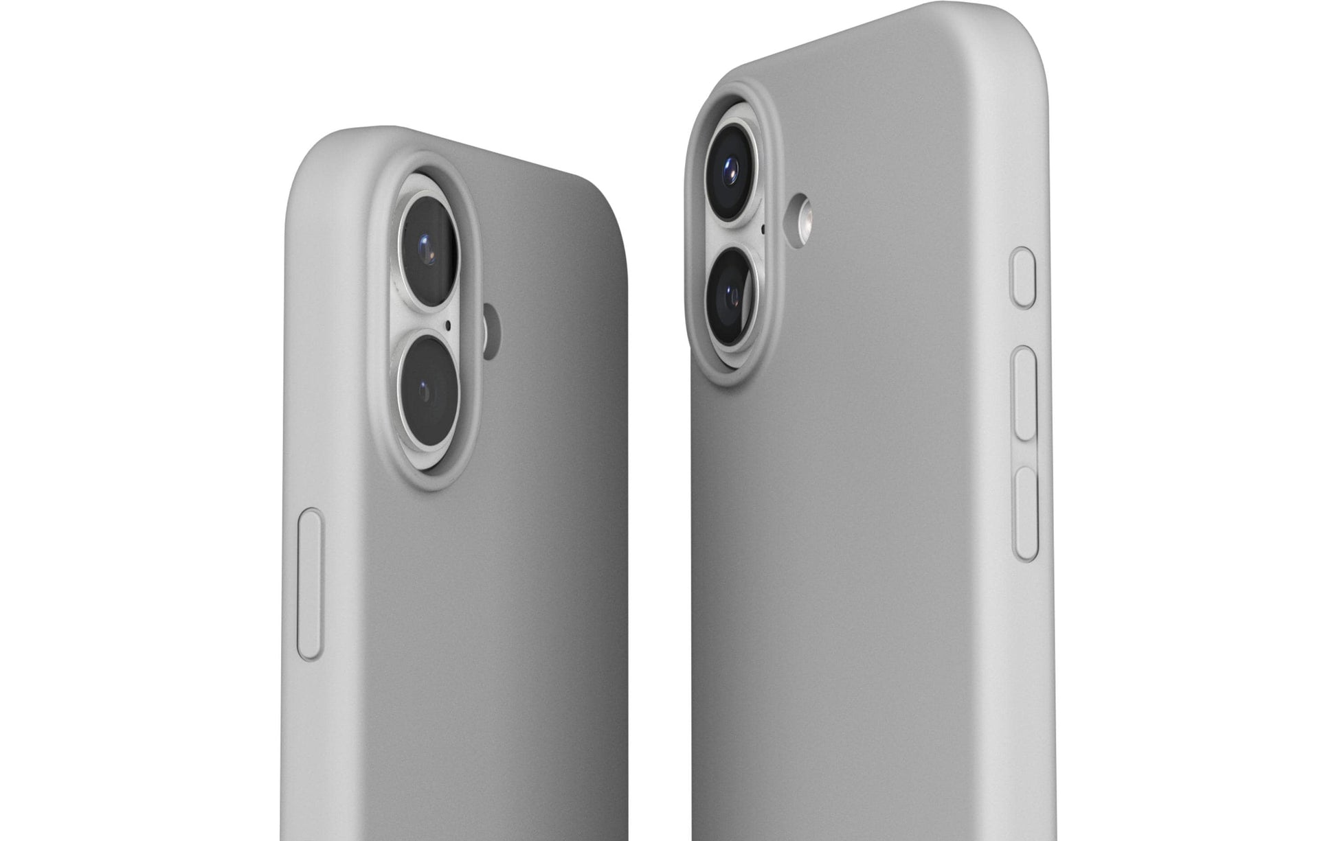 Vonmählen Backcover – für Apple iPhone 17 – hellgrau – Silikon, MagSafe-kompatibel