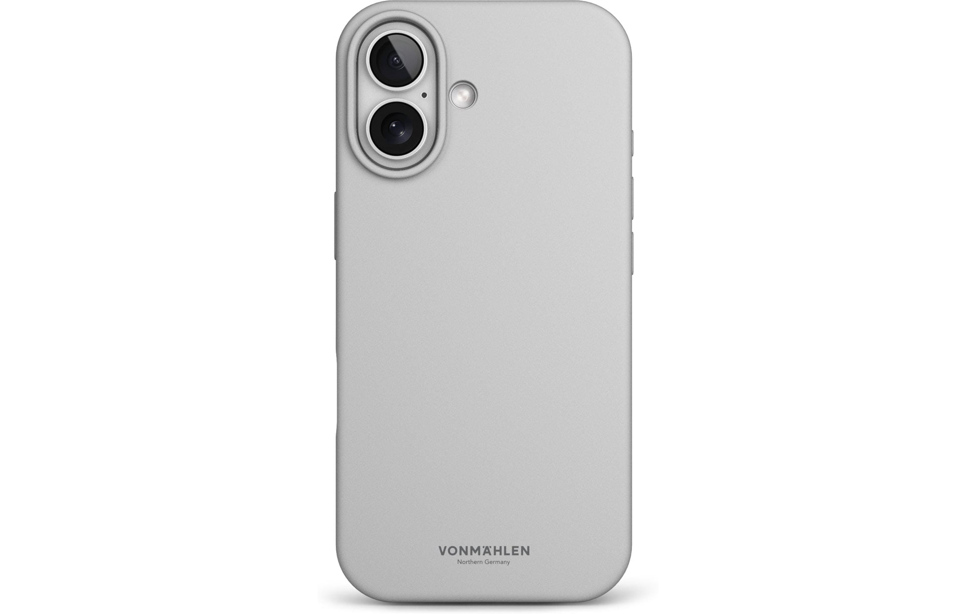 Vonmählen Backcover – für Apple iPhone 17 – hellgrau – Silikon, MagSafe-kompatibel