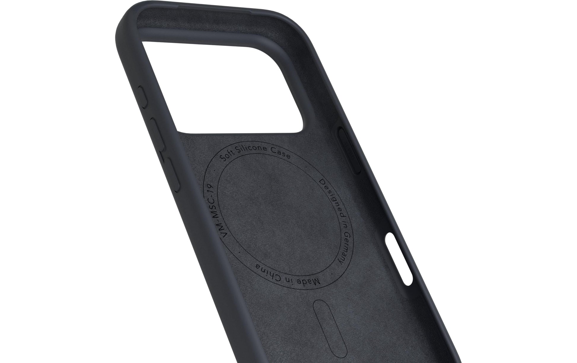 Vonmählen Backcover – für Apple iPhone 17 Pro – dunkelblau – Silikon – MagSafe-kompatibel