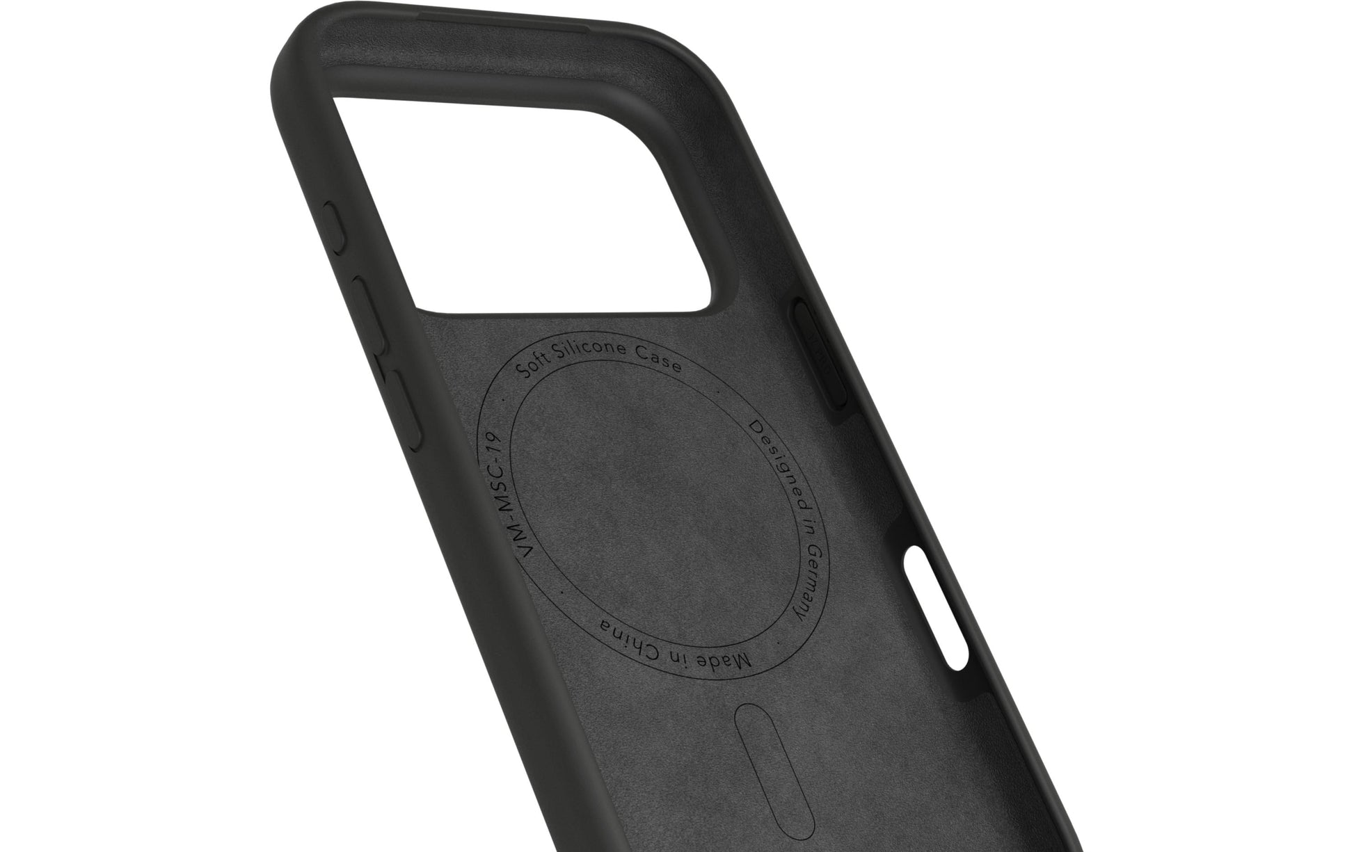 Vonmählen Backcover – für Apple iPhone 17 Pro Max – rot – Silikon – MagSafe-kompatibel, kabelloses Aufladen