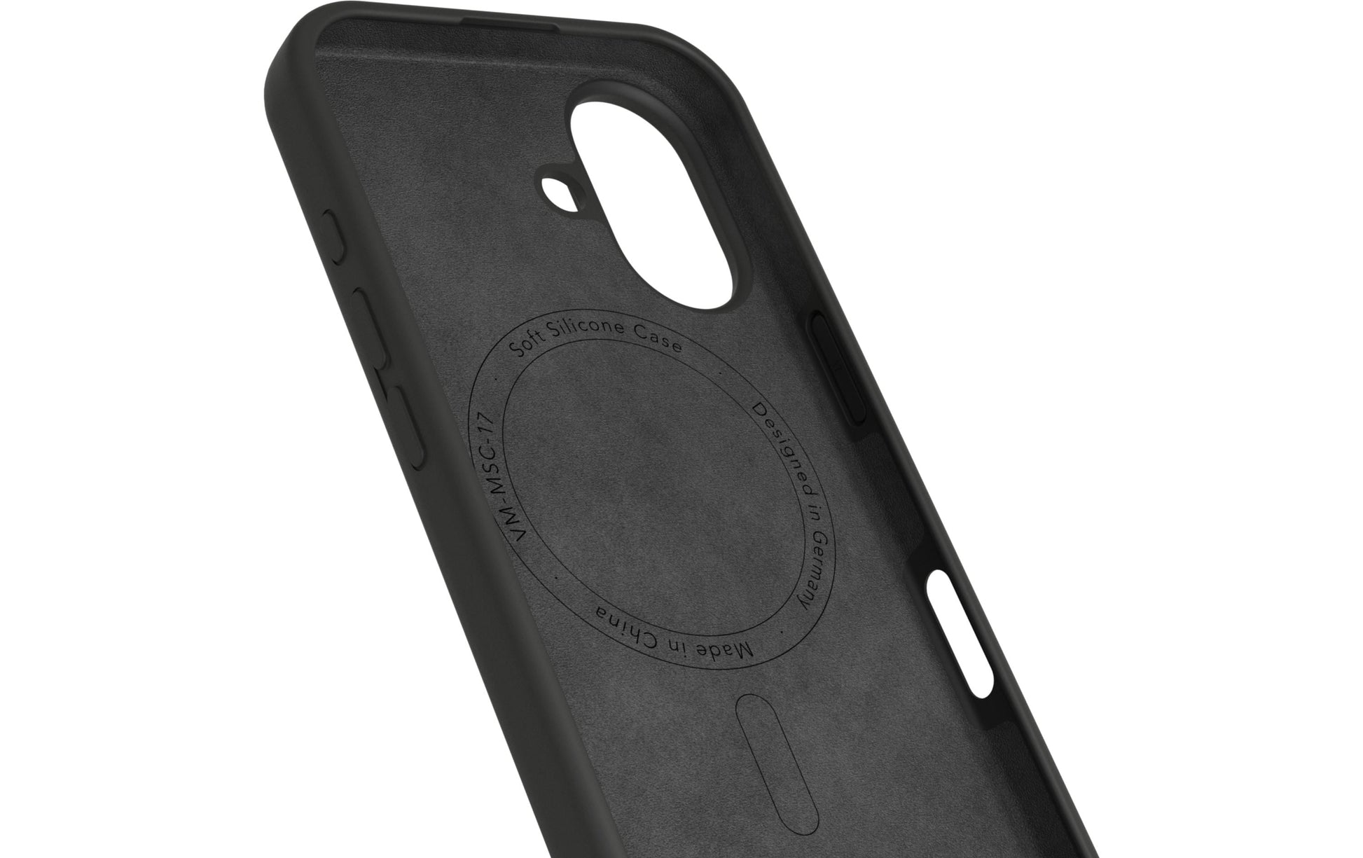 Vonmählen Backcover – für Apple iPhone 17 – rot – Silikon – MagSafe-kompatibel