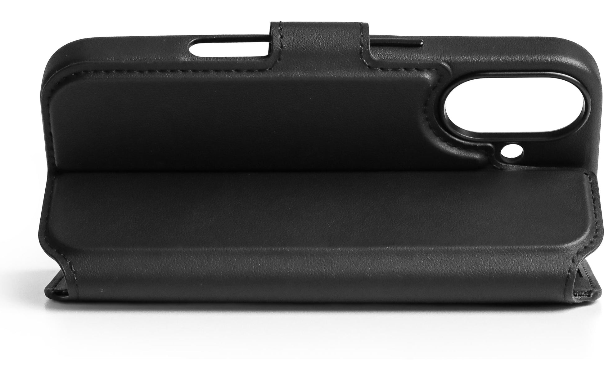 Vonmählen Booklet-Hülle – für Apple iPhone 17 – schwarz – Kunstleder