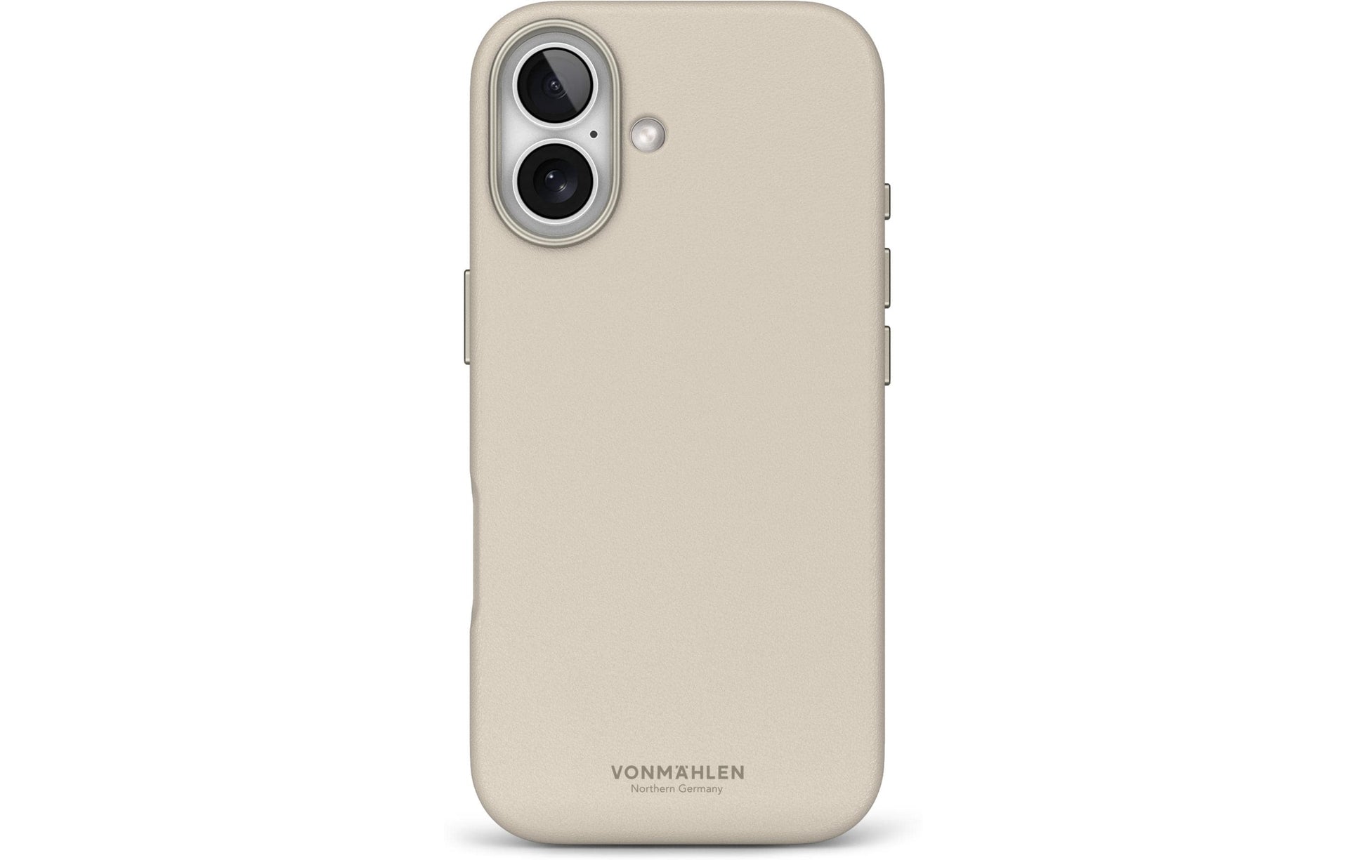 Vonmählen Backcover Like Leather – für Apple iPhone 17 – Creme – Leder