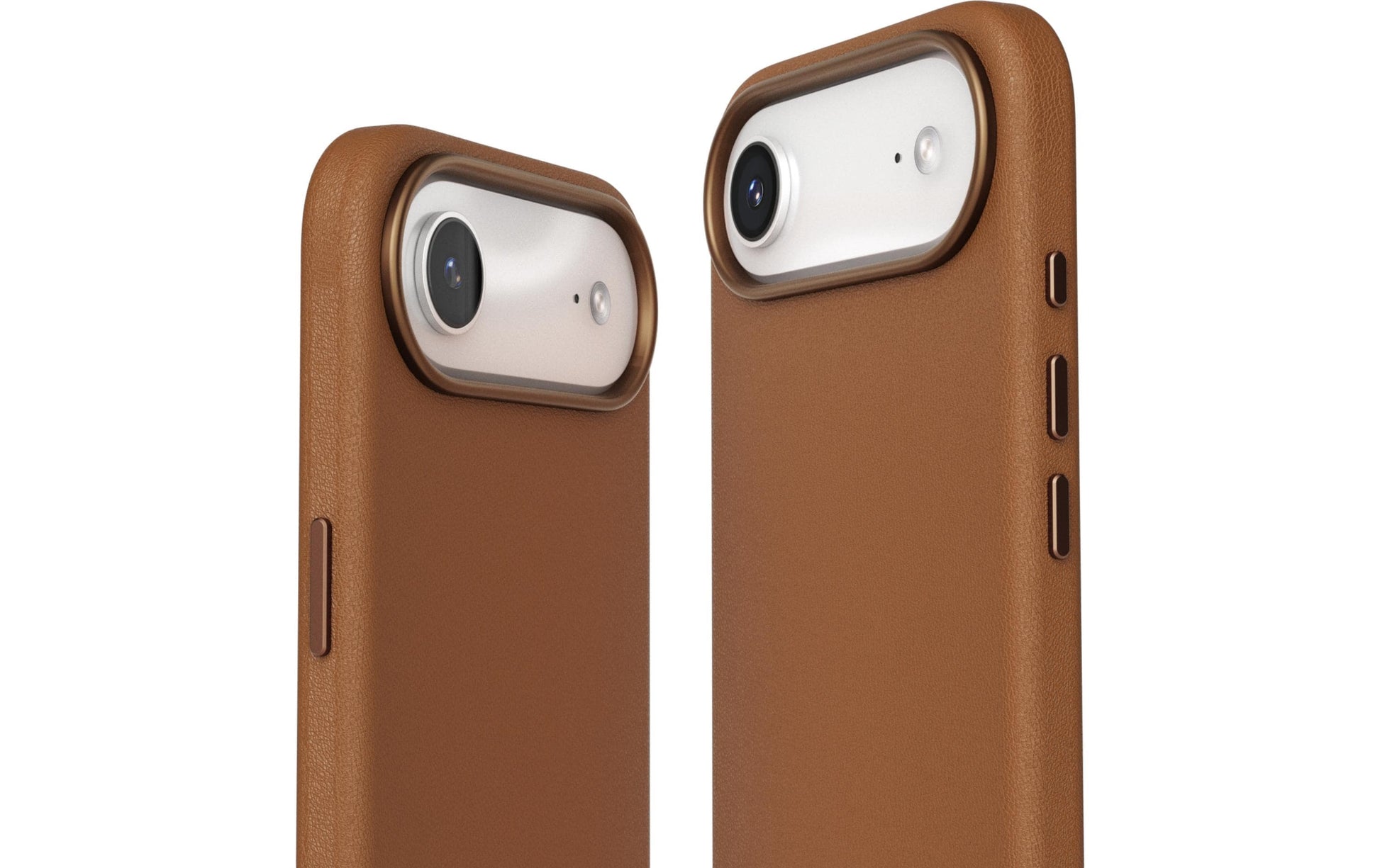 Vonmählen Backcover – für Apple iPhone – braun – Leder