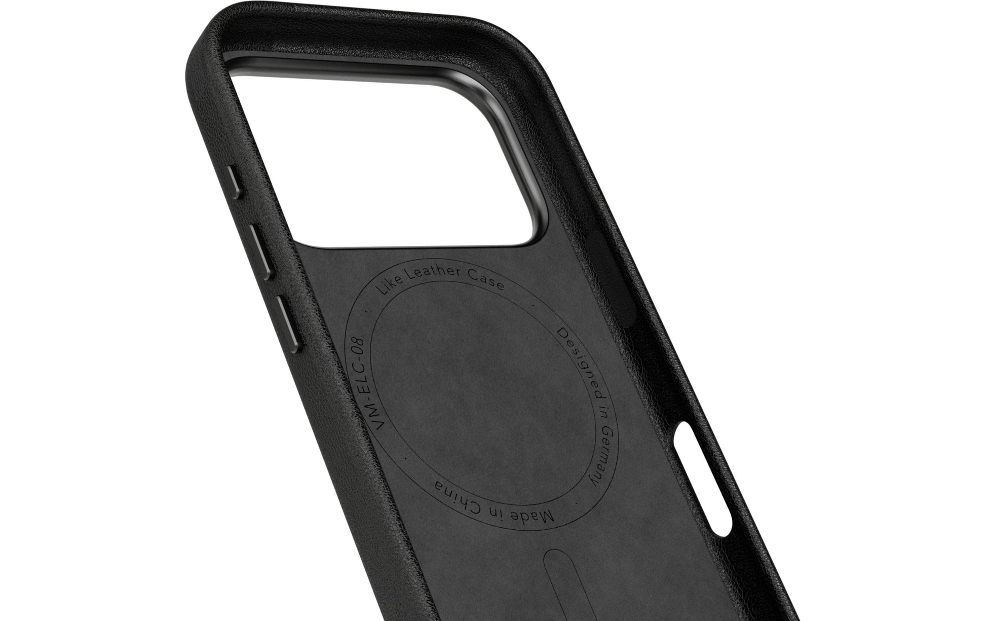 Vonmählen Backcover – für Apple iPhone 17 Pro Max – schwarz – Leder