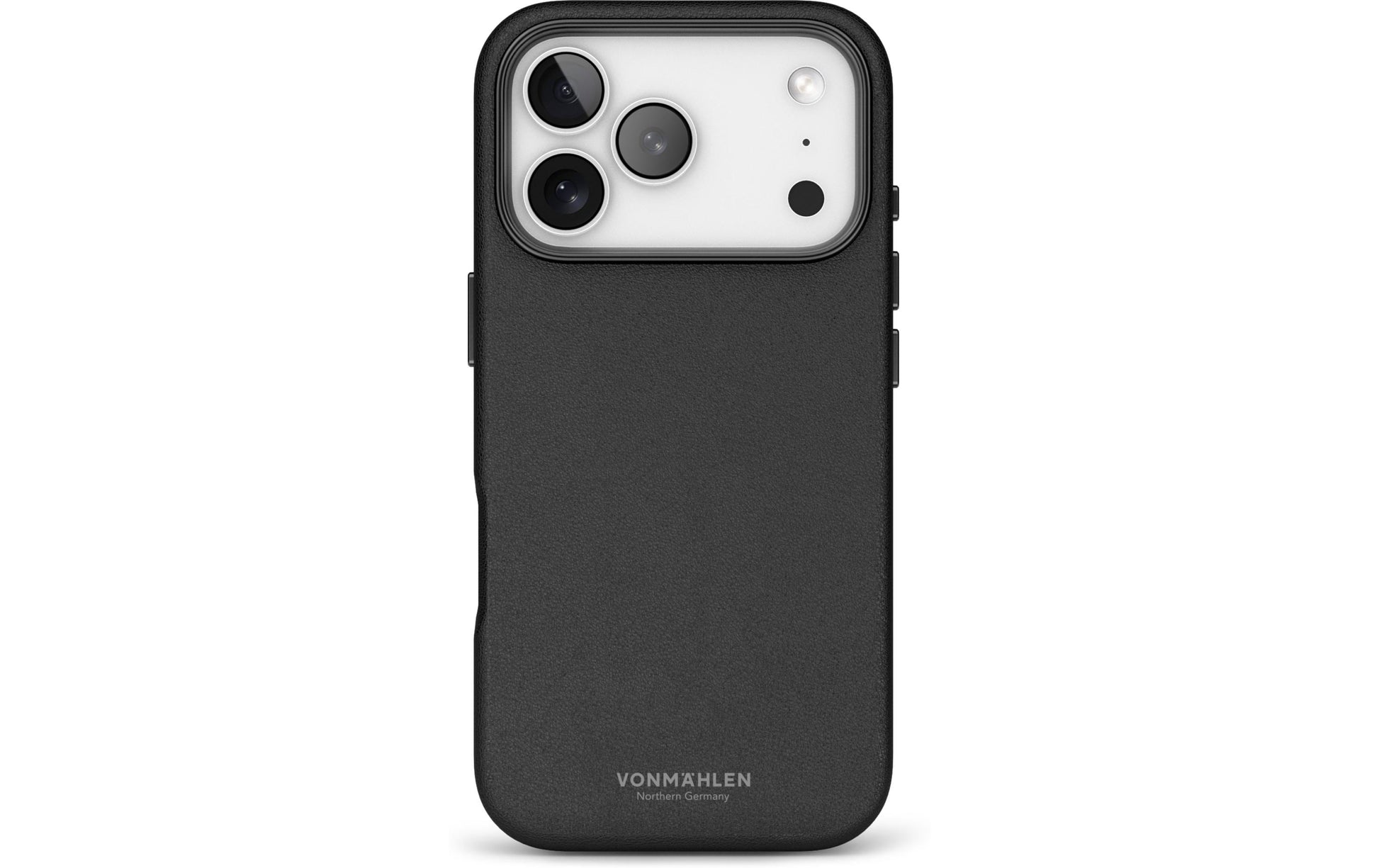 Vonmählen Backcover – für Apple iPhone 17 Pro Max – schwarz – Leder