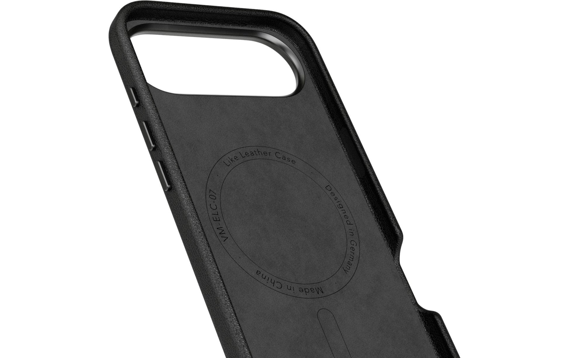 Vonmählen Backcover – für Apple iPhone Air – schwarz – Leder