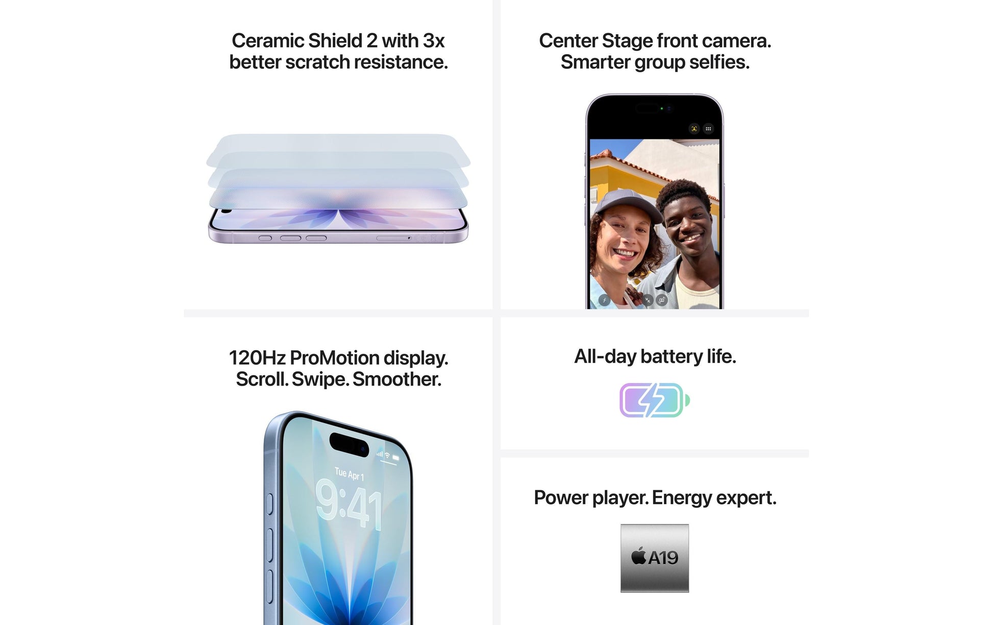 Apple iPhone 17 – 256 GB, Salbei