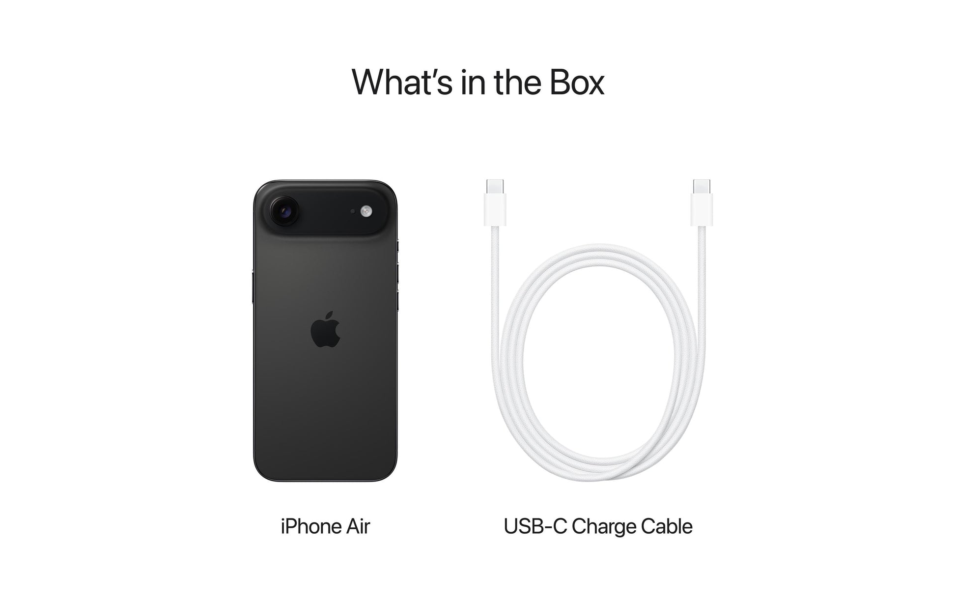 Apple iPhone Air – 256 GB, Space Black