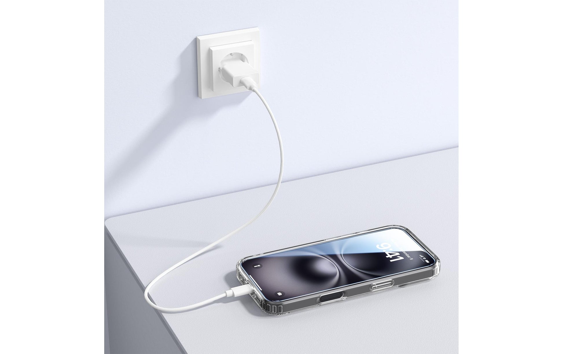 4smarts 3in1 Set – Spezial-Zubehör – MagSafe, kabelloses Laden – für iPhone 17 – 3er Pack – Transparent/Weiss