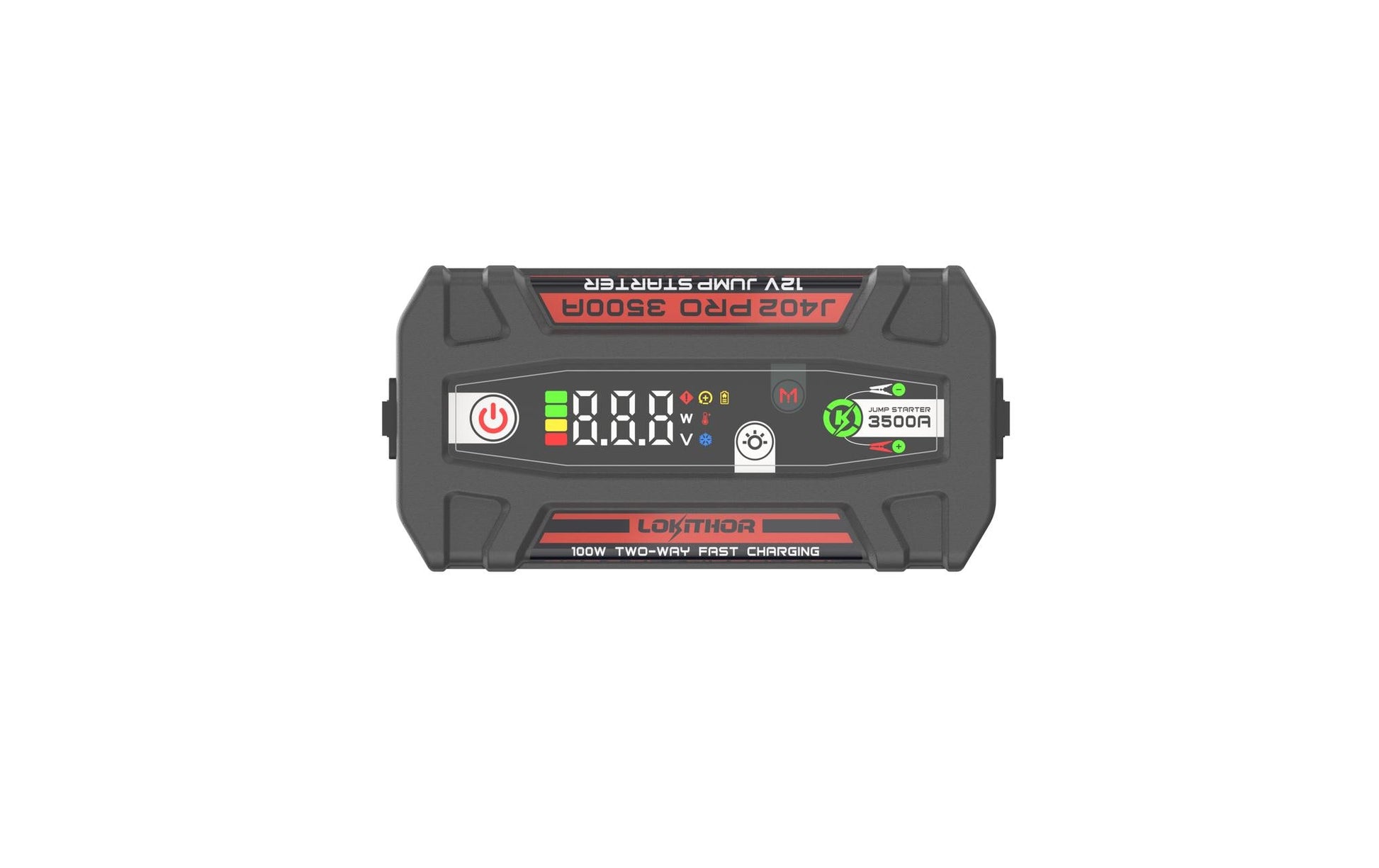 Lokithor Mini-Booster 7'400 mAh – Schwarz