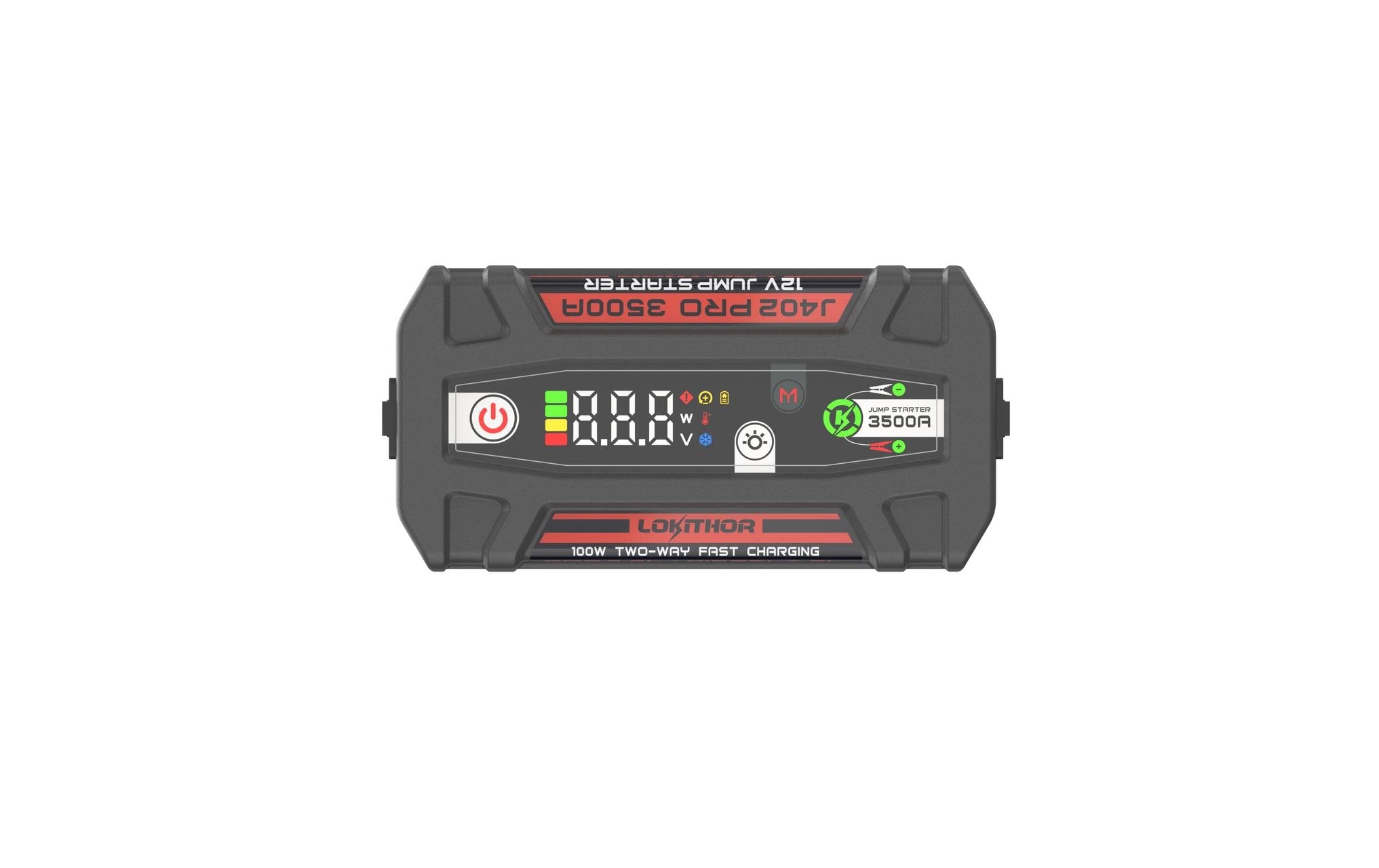 Lokithor Mini-Booster 7'400 mAh – Schwarz