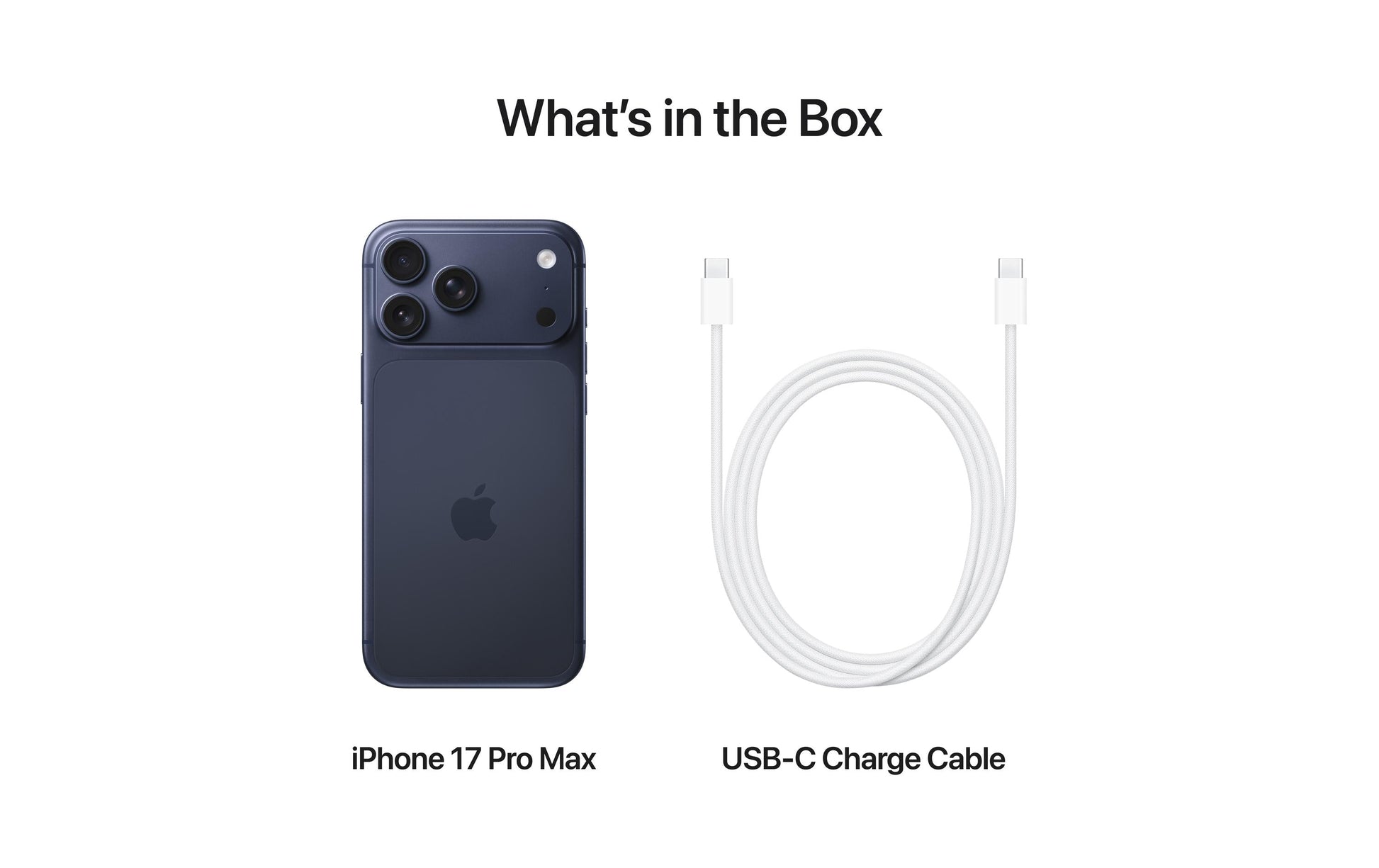 Apple iPhone 17 Pro Max – 1 TB, Tiefblau