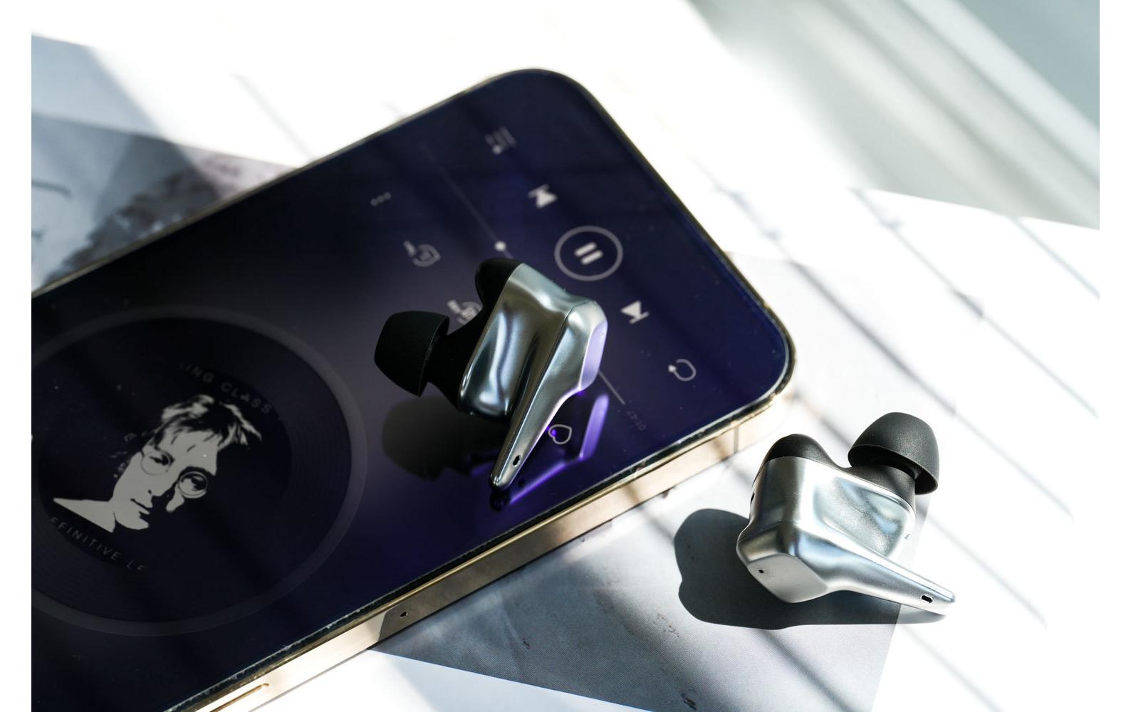 Hifiman Svanar Wireless LE TWS In-Ear – ANC, mit Ladecase, Silber, BT 5.2