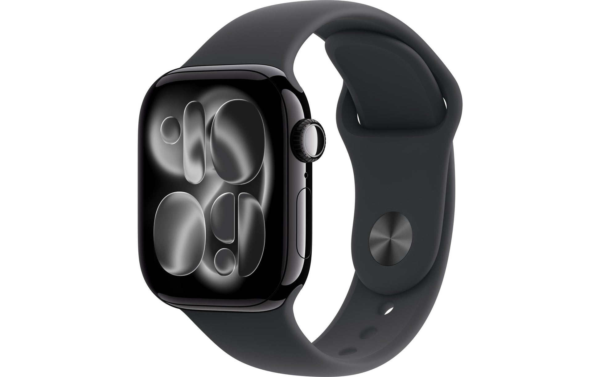Apple Watch S11 – Smartwatch – 36 mm, GPS, OLED, 50 m, Schwarz, S/M, Sportarmband