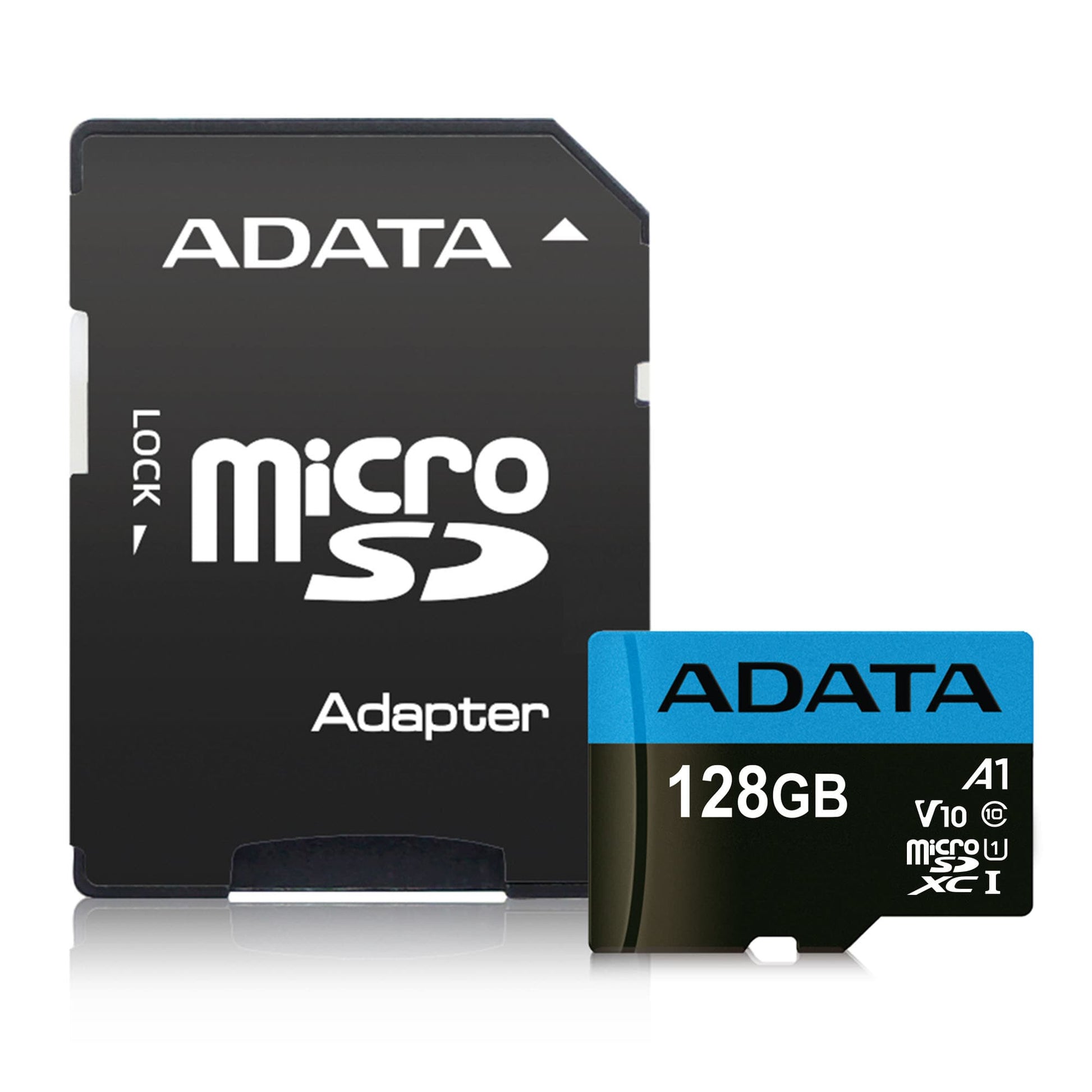 ADATA Premier microSDXC 128 GB – UHS-I, Klasse 10, A1, 85/25 MB/s, inkl. SD-Adapter