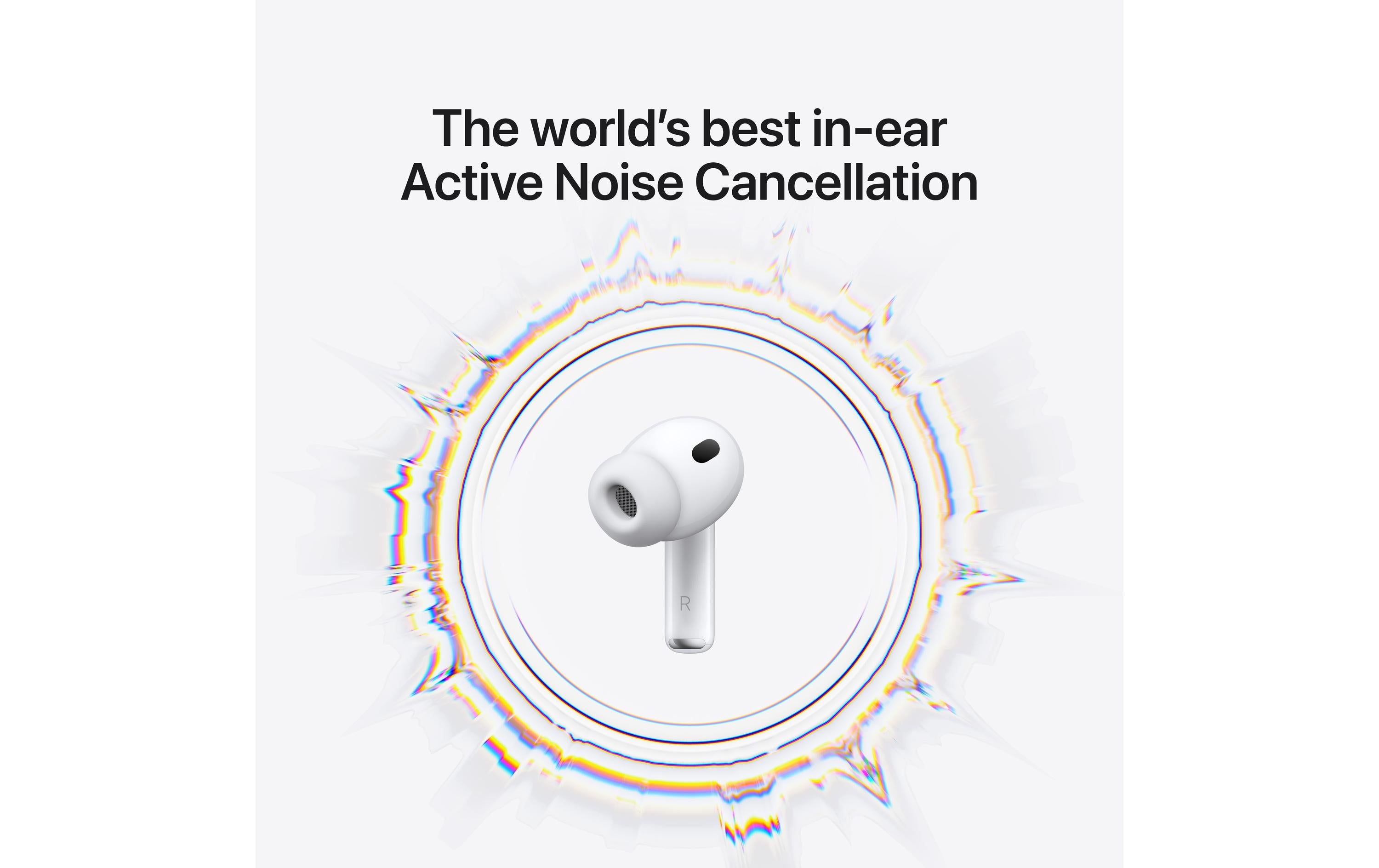 Apple AirPods Pro 3 – True Wireless In-Ear Kopfhörer – Bluetooth 5.3, ANC, USB-C – Weiss – bis 24 h